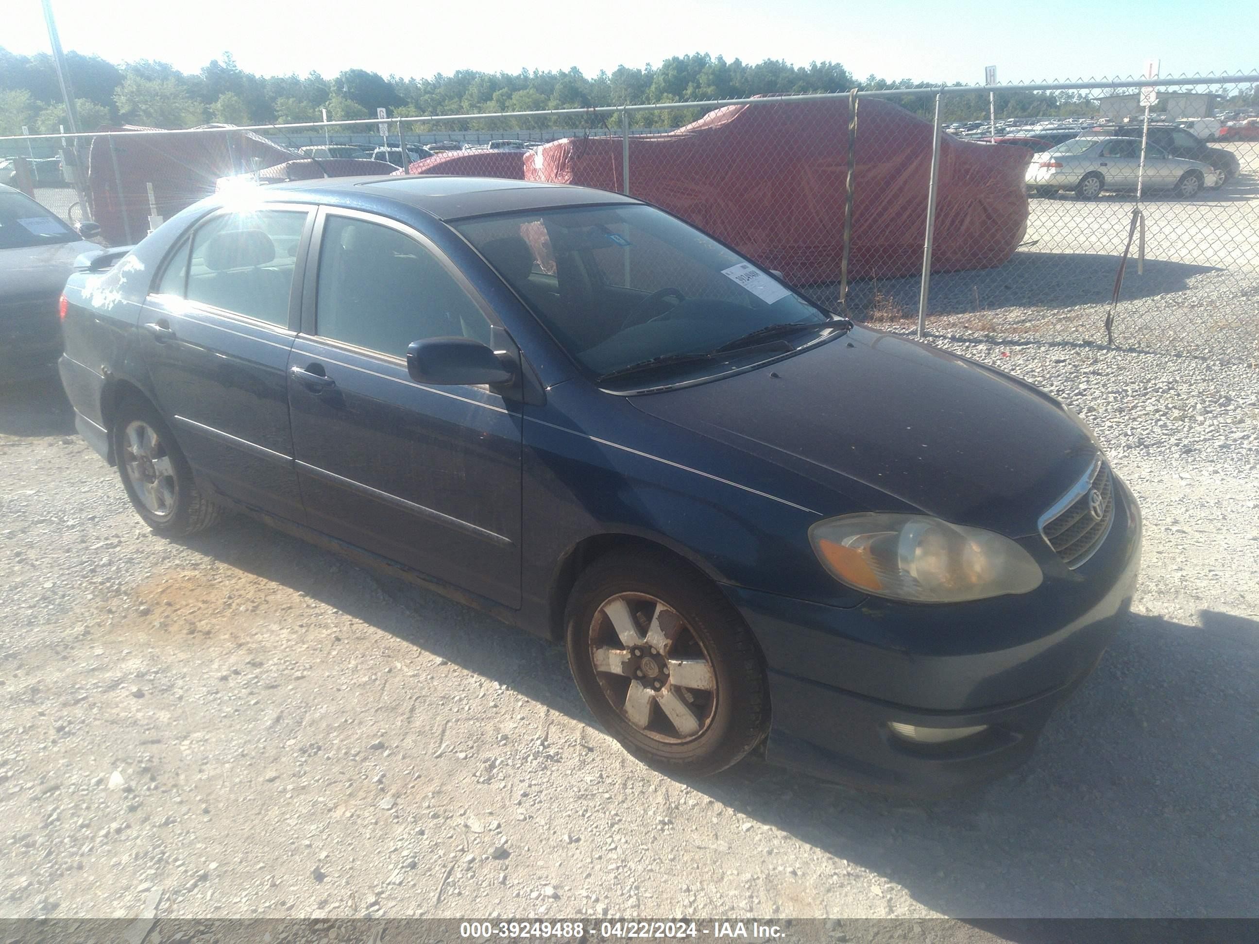 TOYOTA COROLLA 2008 2t1br32e48c925987