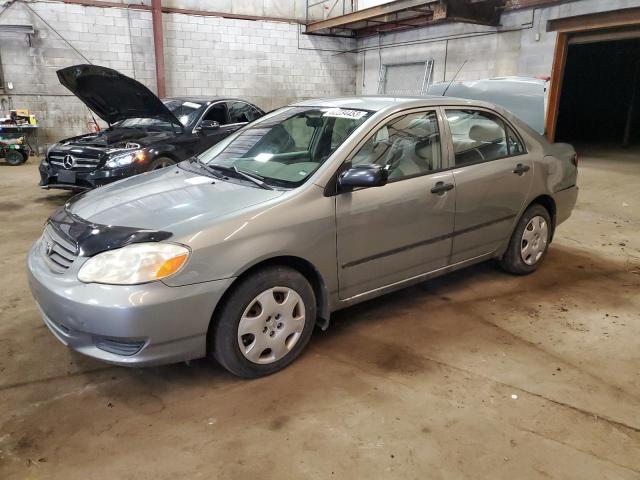 TOYOTA COROLLA 2003 2t1br32e53c706786