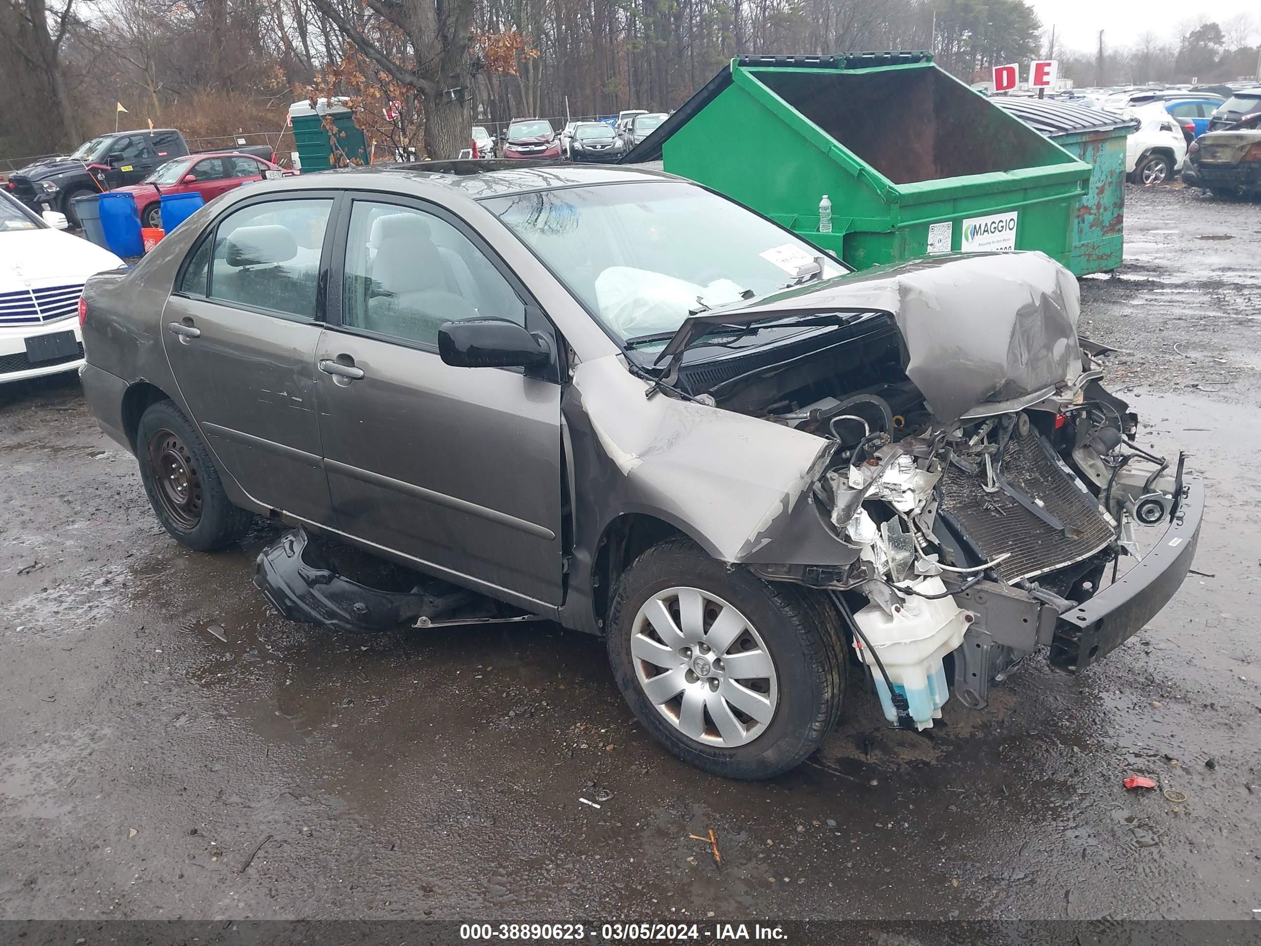 TOYOTA COROLLA 2004 2t1br32e54c213465