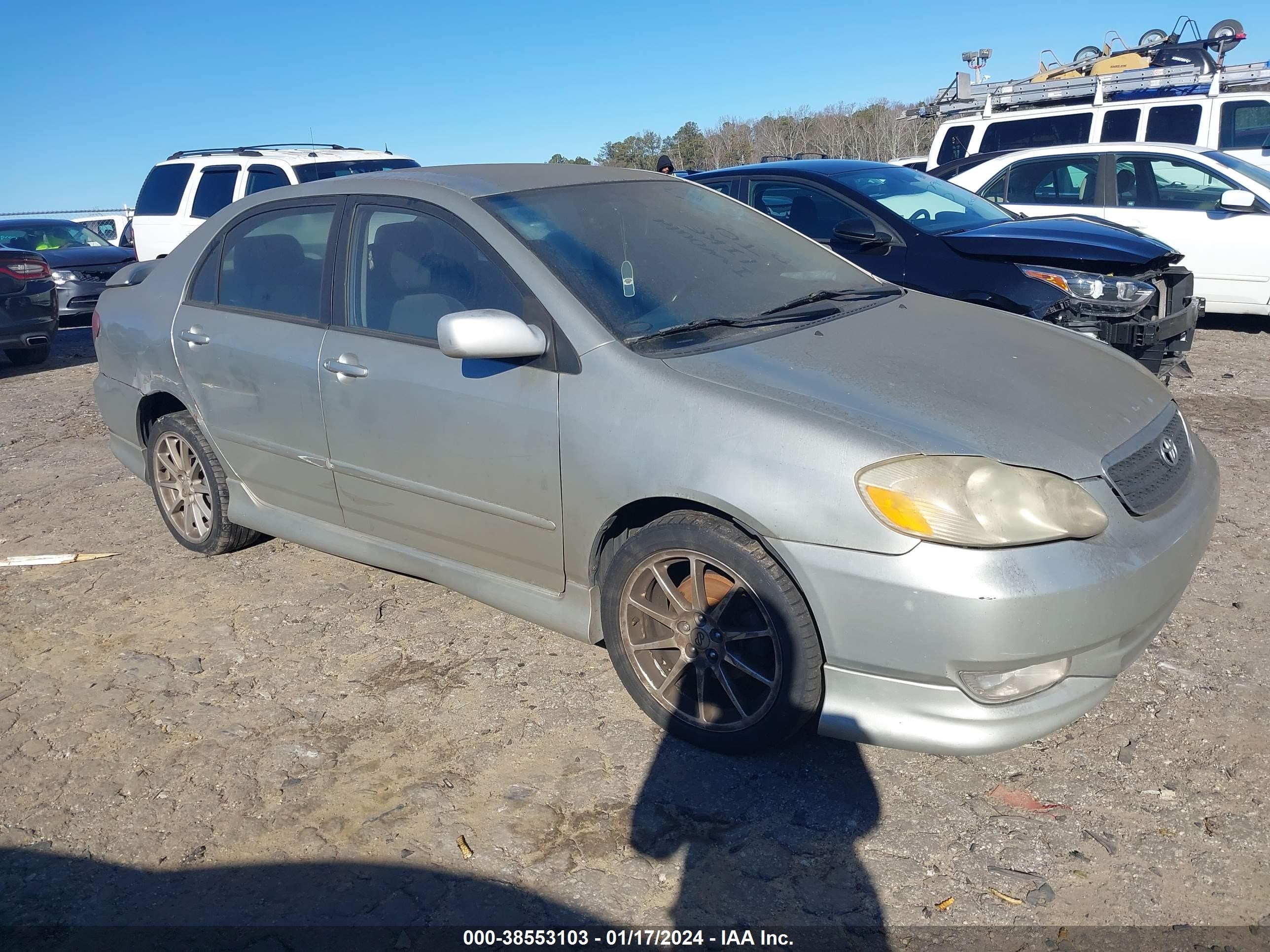 TOYOTA COROLLA 2004 2t1br32e54c277943