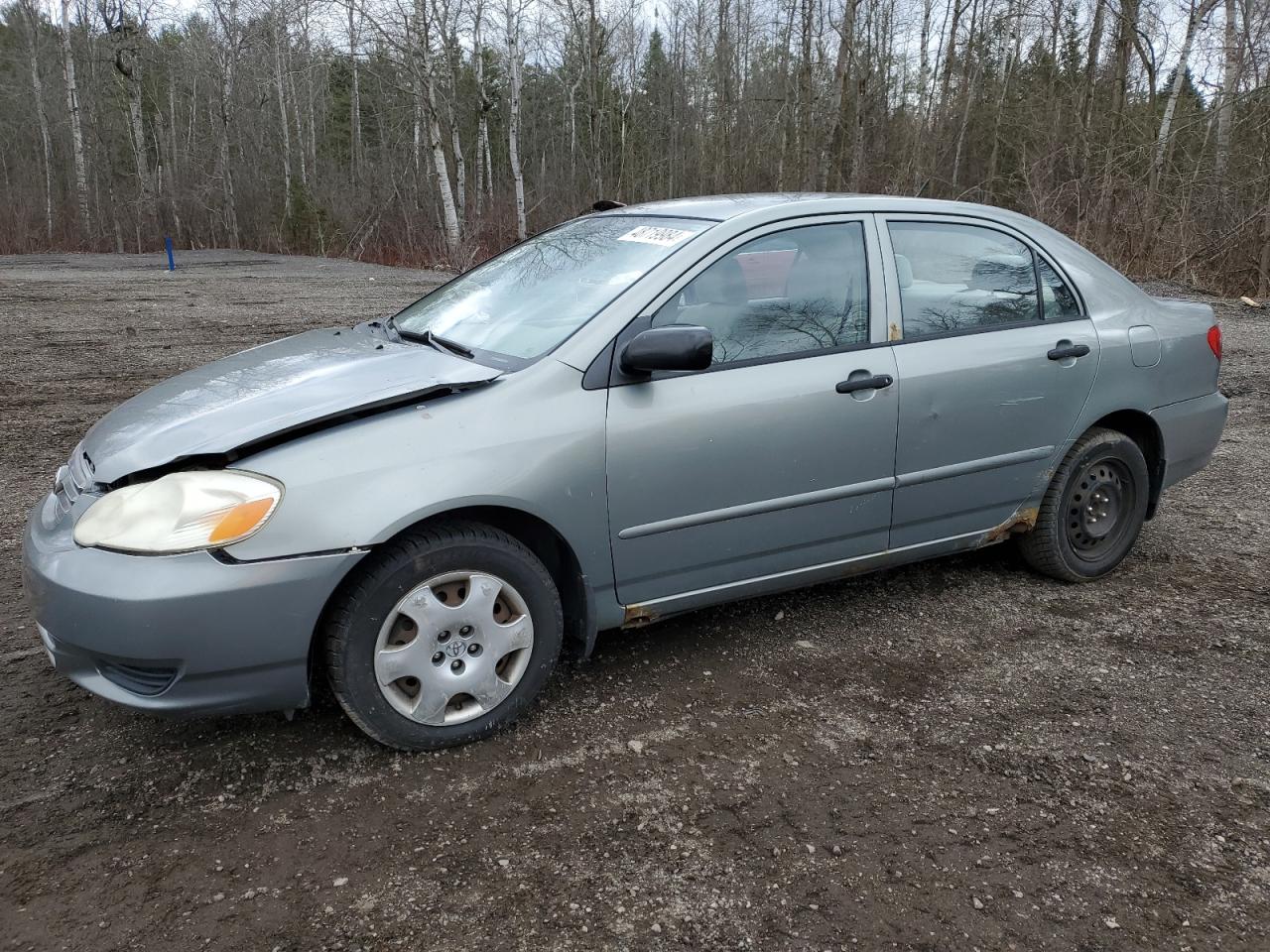 TOYOTA COROLLA 2004 2t1br32e54c813418