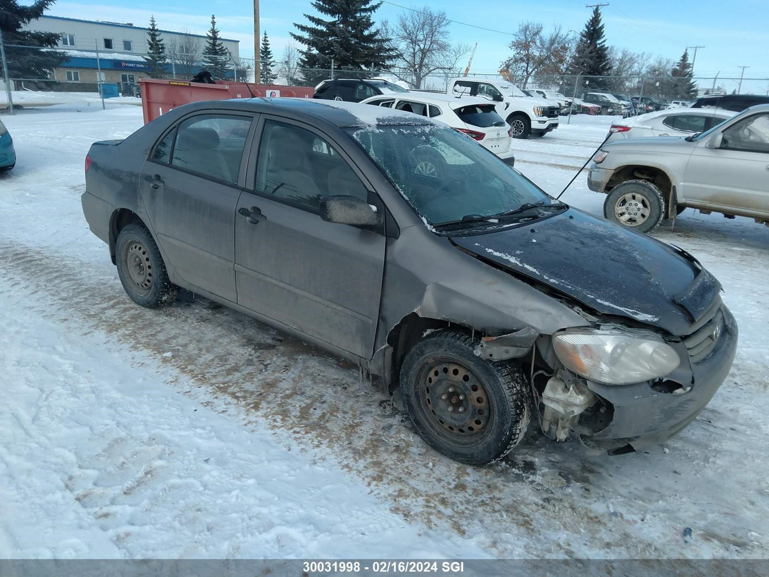 TOYOTA COROLLA 2004 2t1br32e54c836116