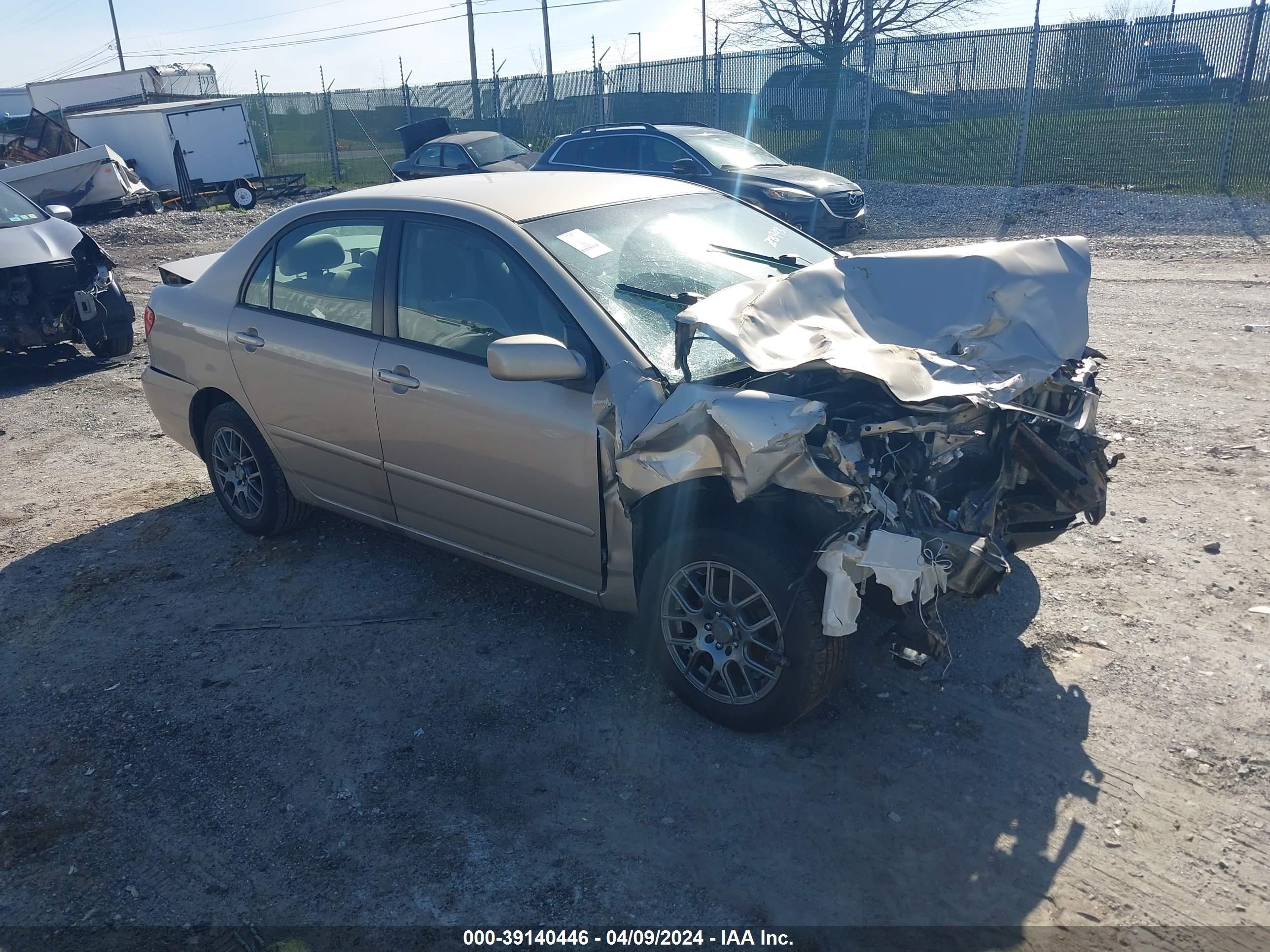 TOYOTA COROLLA 2005 2t1br32e55c330786