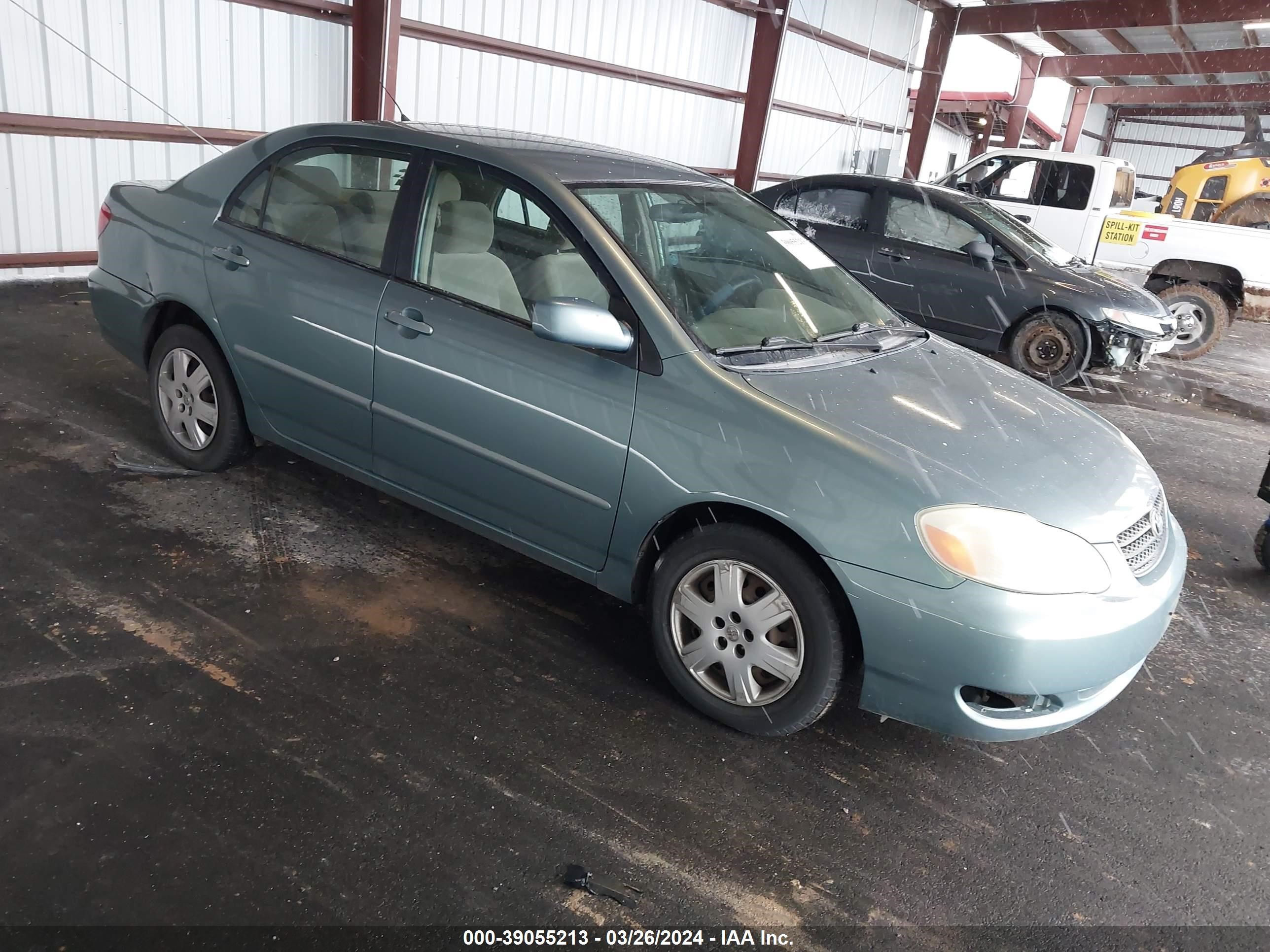 TOYOTA COROLLA 2005 2t1br32e55c385819