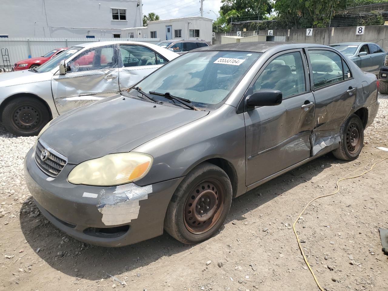 TOYOTA COROLLA 2005 2t1br32e55c416048