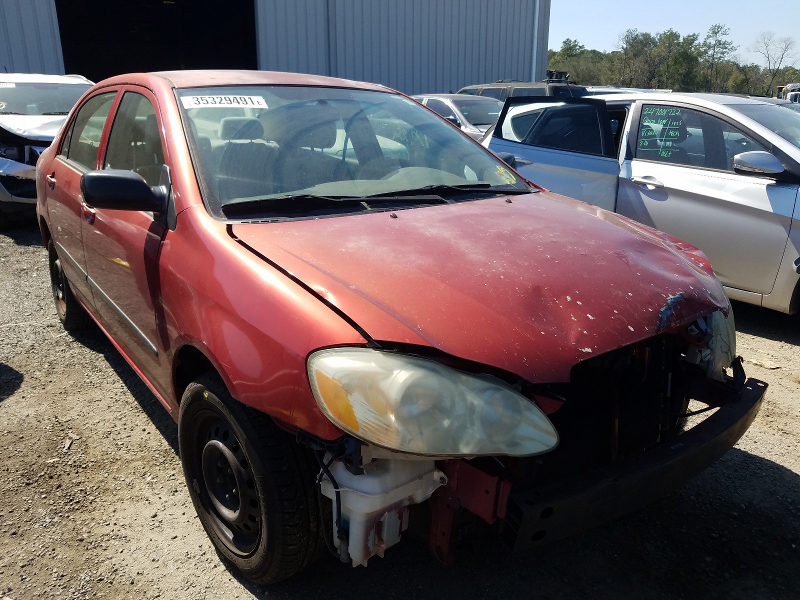 TOYOTA COROLLA CE 2005 2t1br32e55c434663