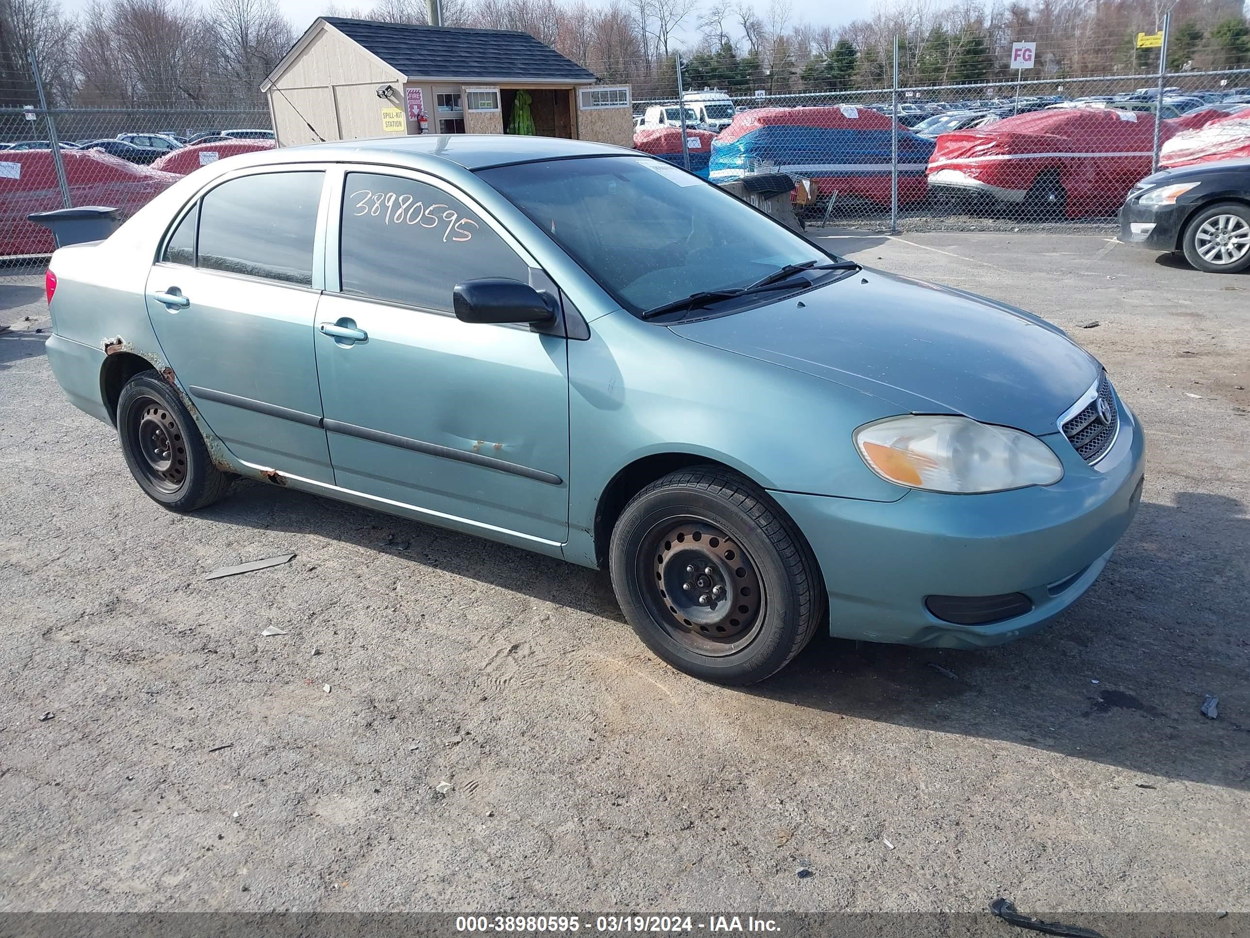 TOYOTA COROLLA 2005 2t1br32e55c438700