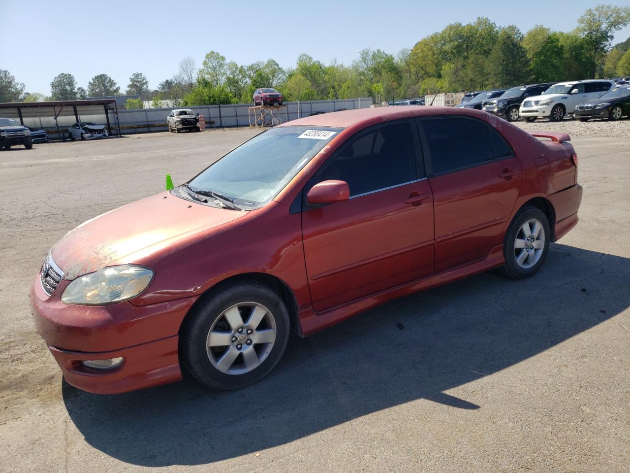 TOYOTA COROLLA 2005 2t1br32e55c504145