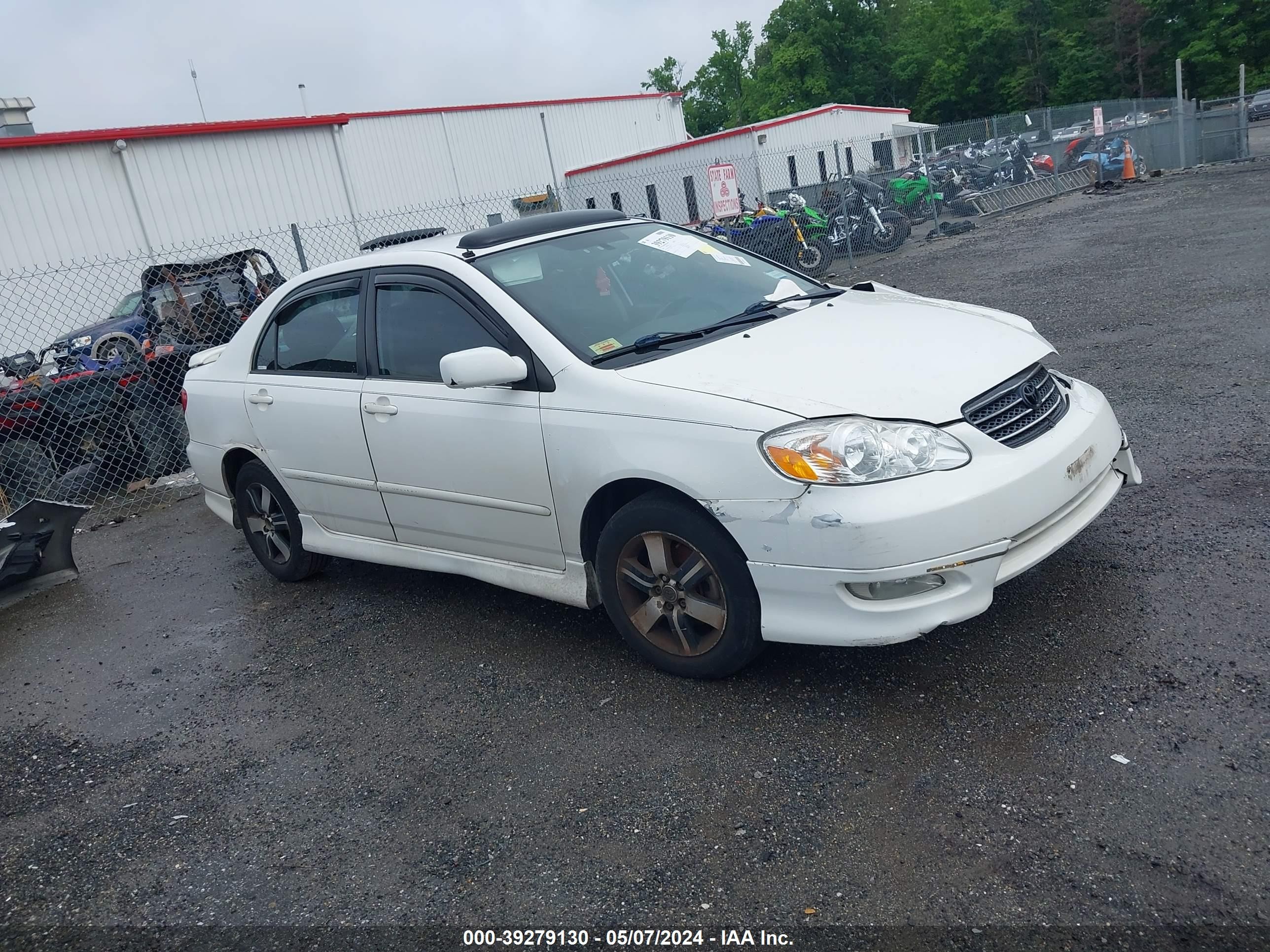 TOYOTA COROLLA 2005 2t1br32e55c552924