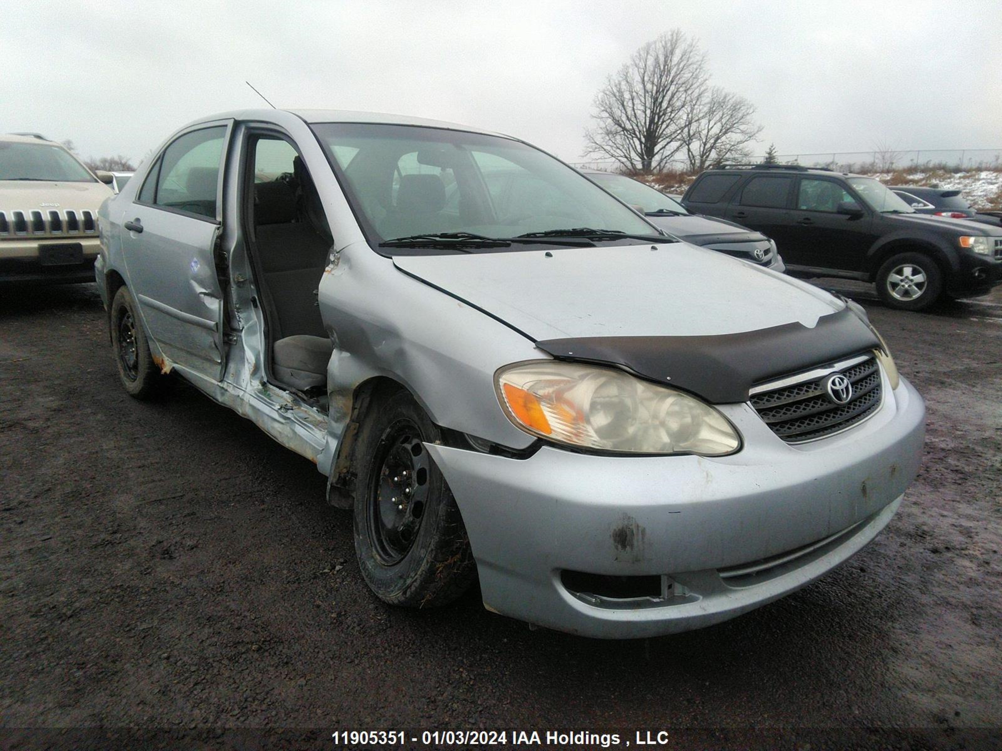 TOYOTA COROLLA 2005 2t1br32e55c871904