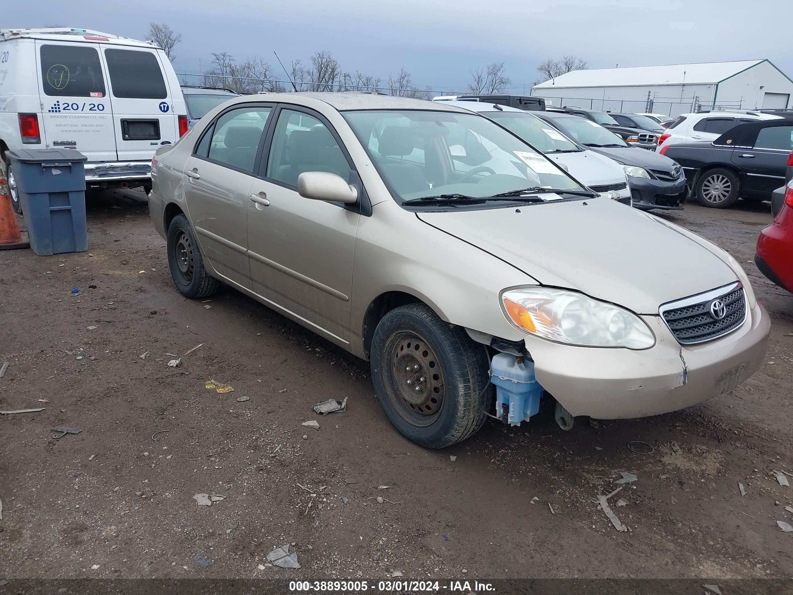 TOYOTA COROLLA 2006 2t1br32e56c610595