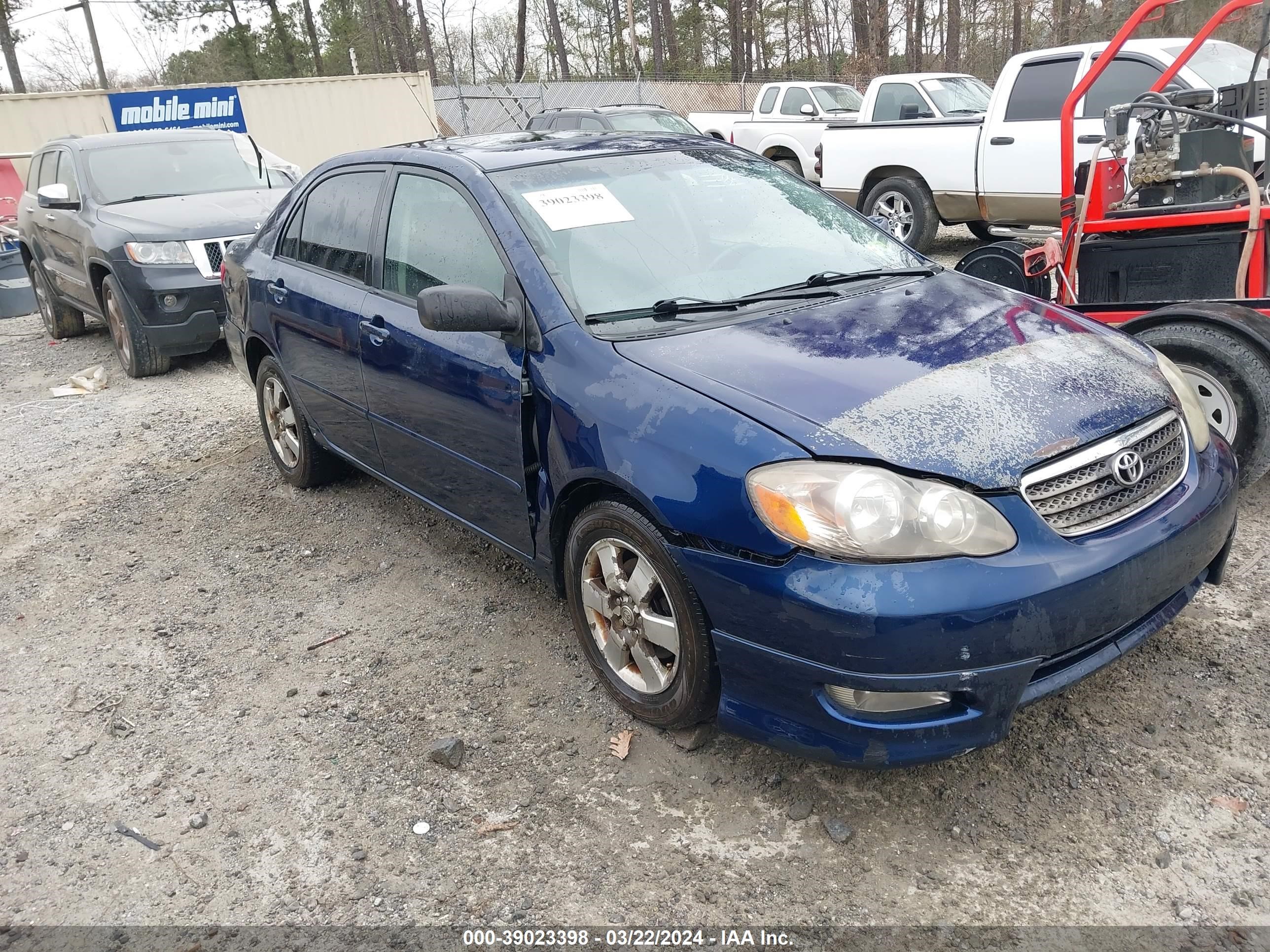 TOYOTA COROLLA 2006 2t1br32e56c670392