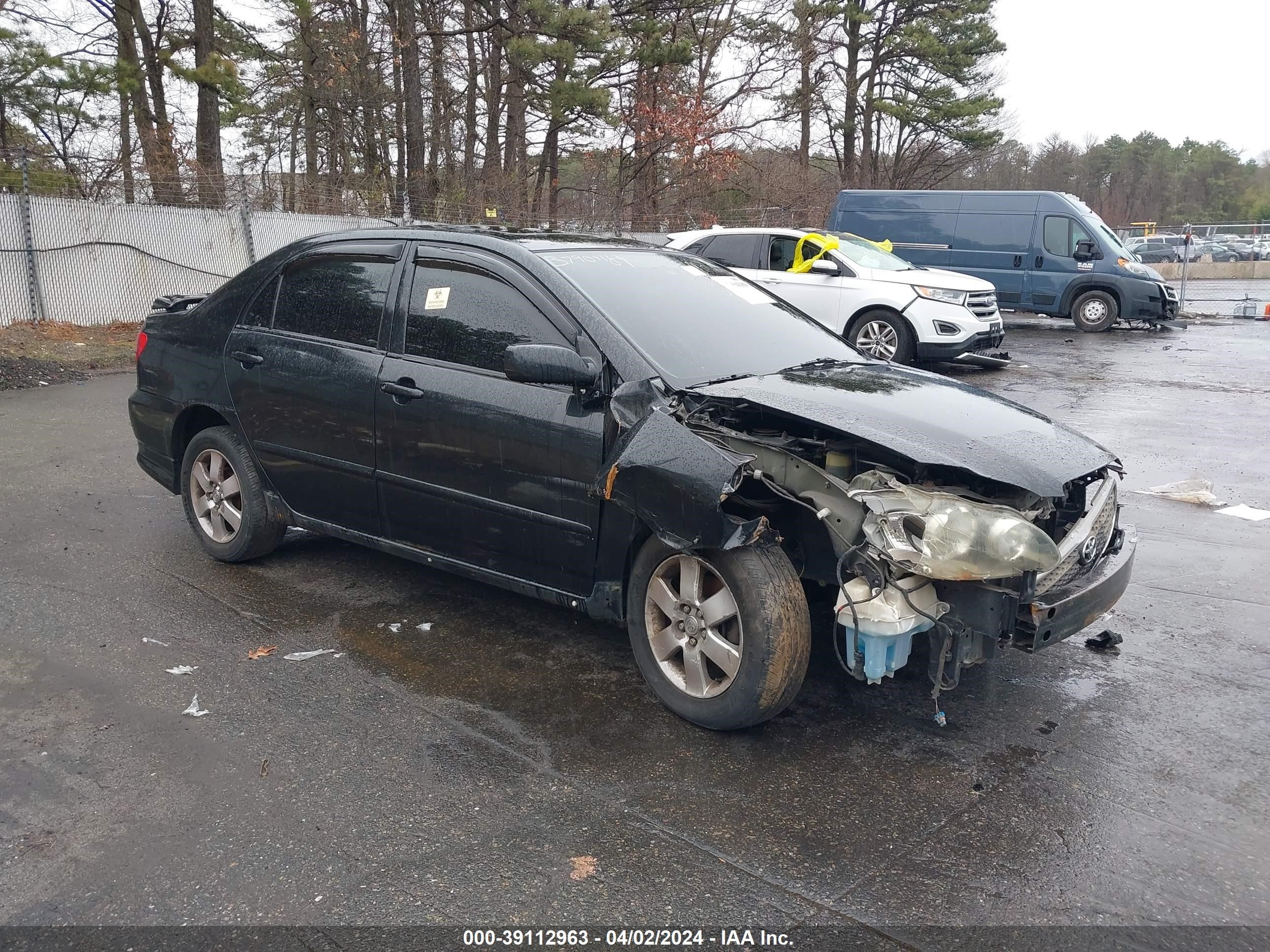 TOYOTA COROLLA 2007 2t1br32e57c747215