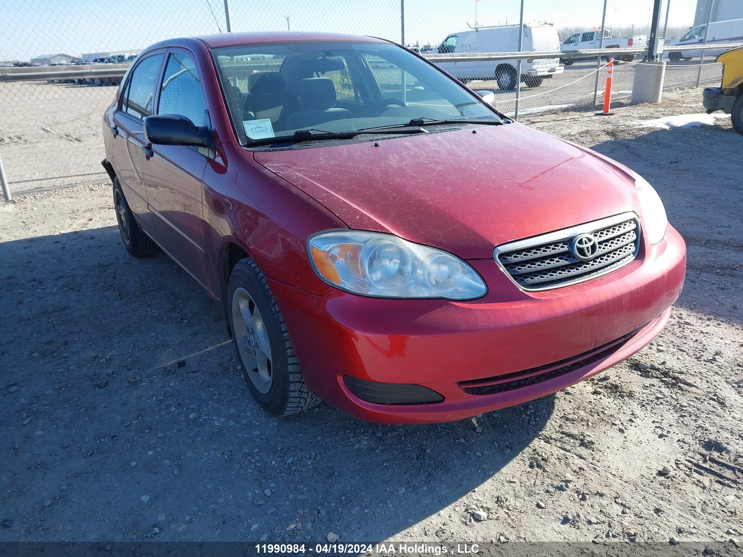 TOYOTA COROLLA 2007 2t1br32e57c839117