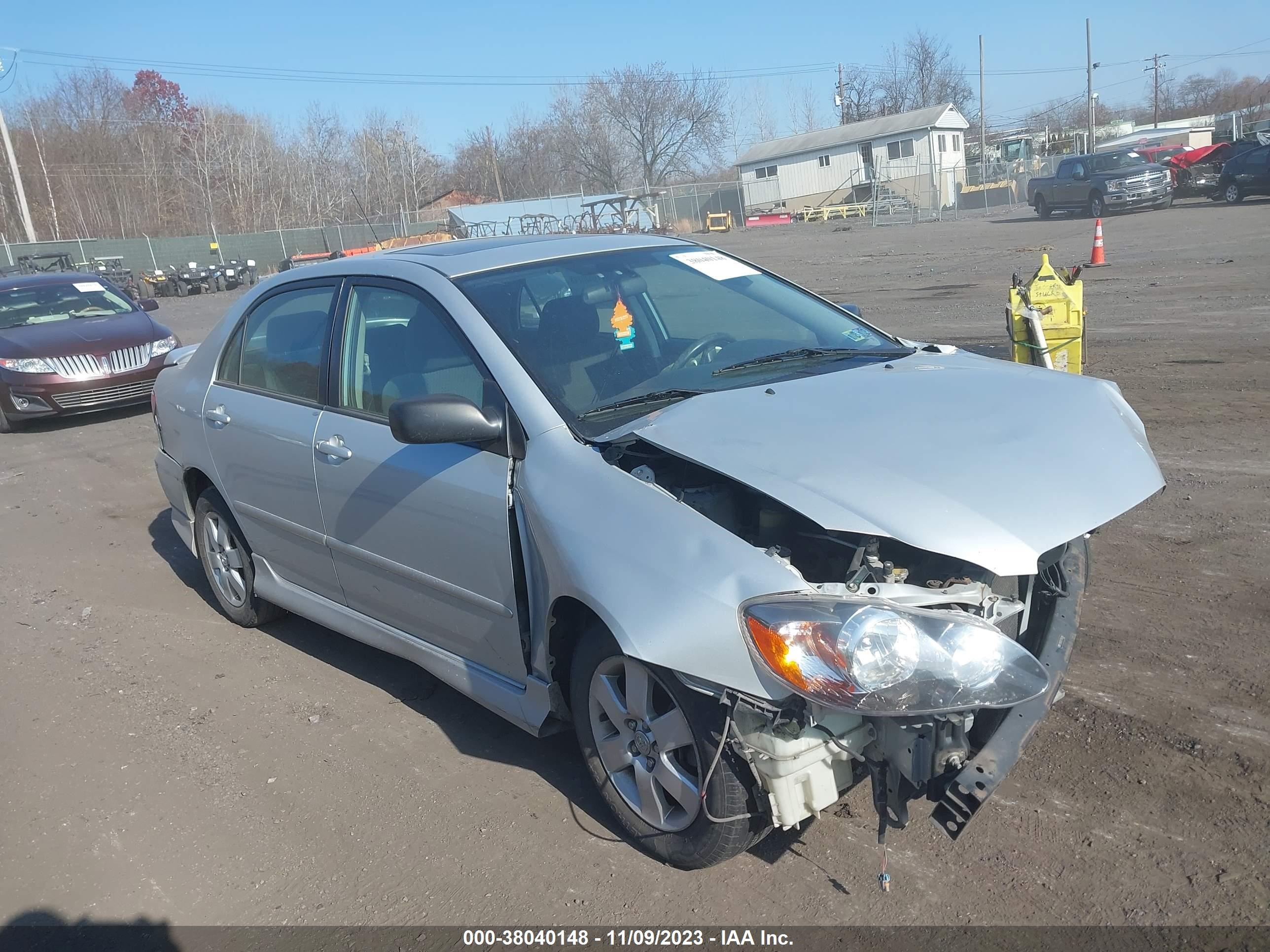 TOYOTA COROLLA 2007 2t1br32e57c852868