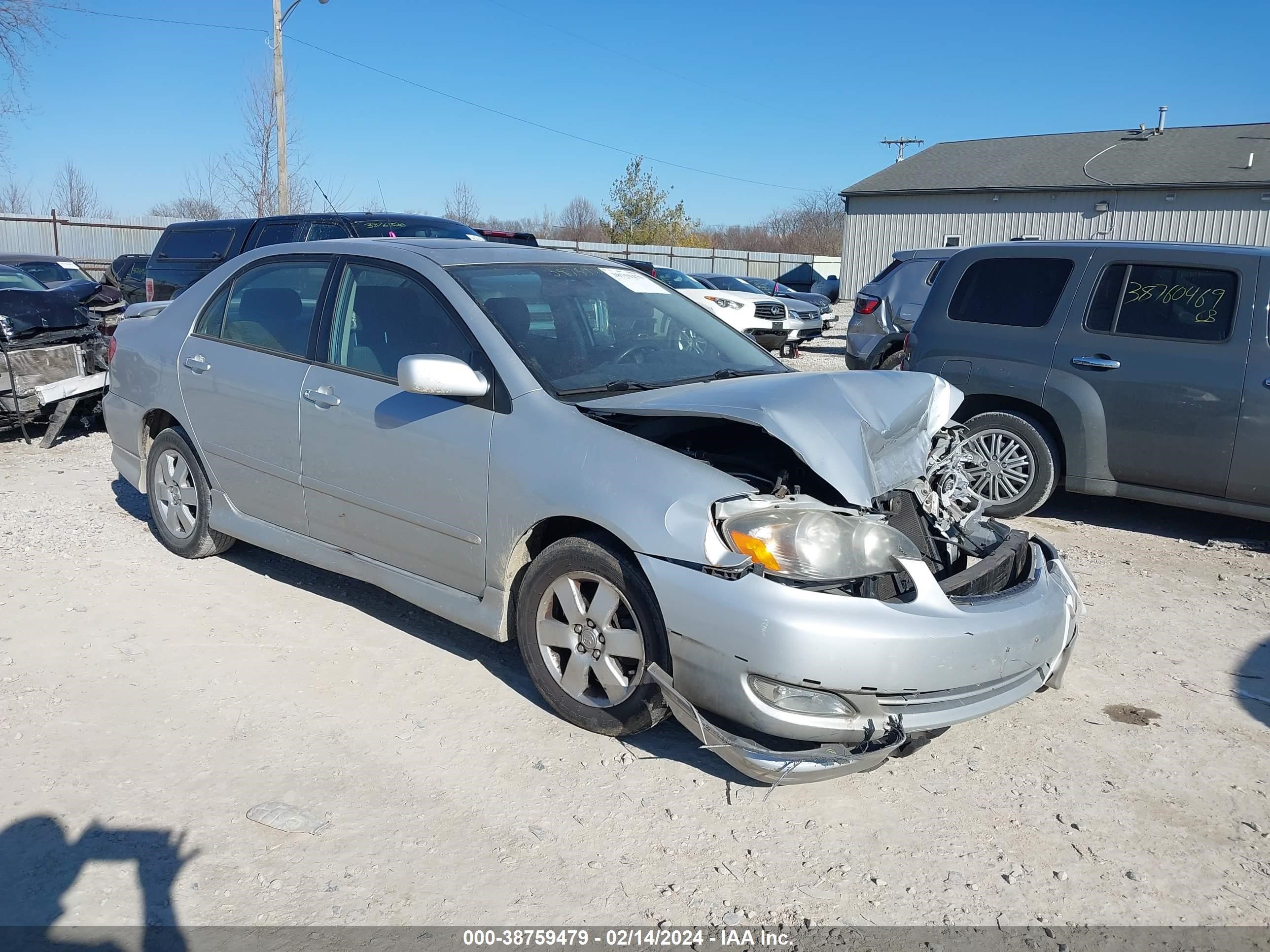 TOYOTA COROLLA 2008 2t1br32e58c883796