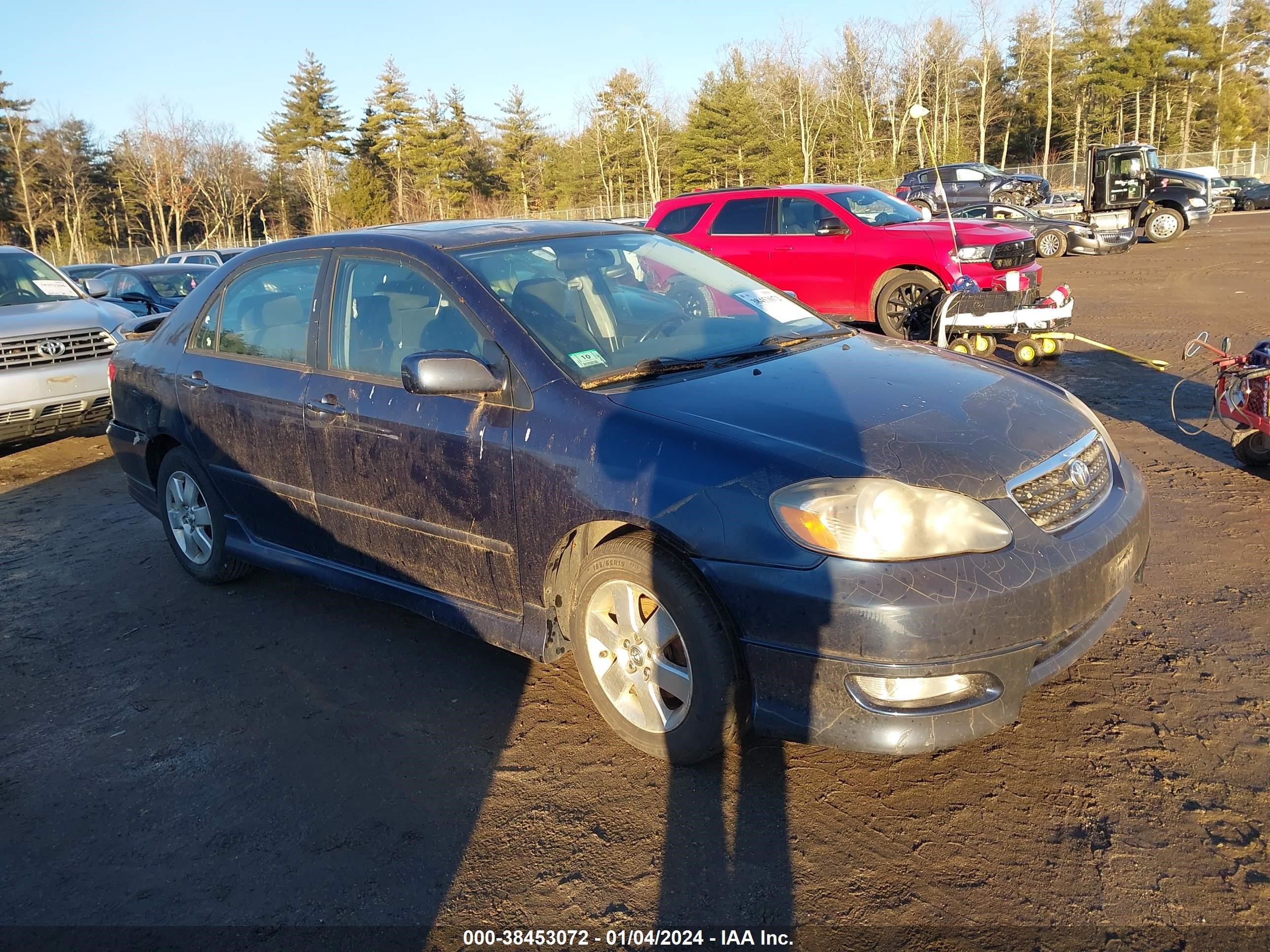 TOYOTA COROLLA 2008 2t1br32e58c890053