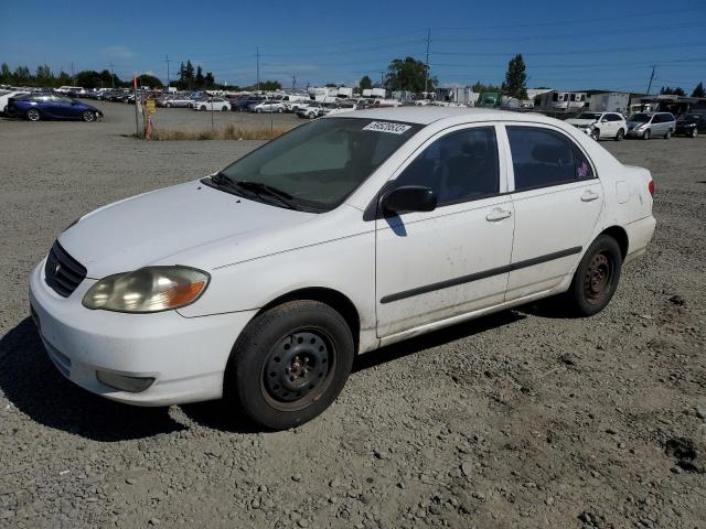 TOYOTA COROLLA 2003 2t1br32e63c023401