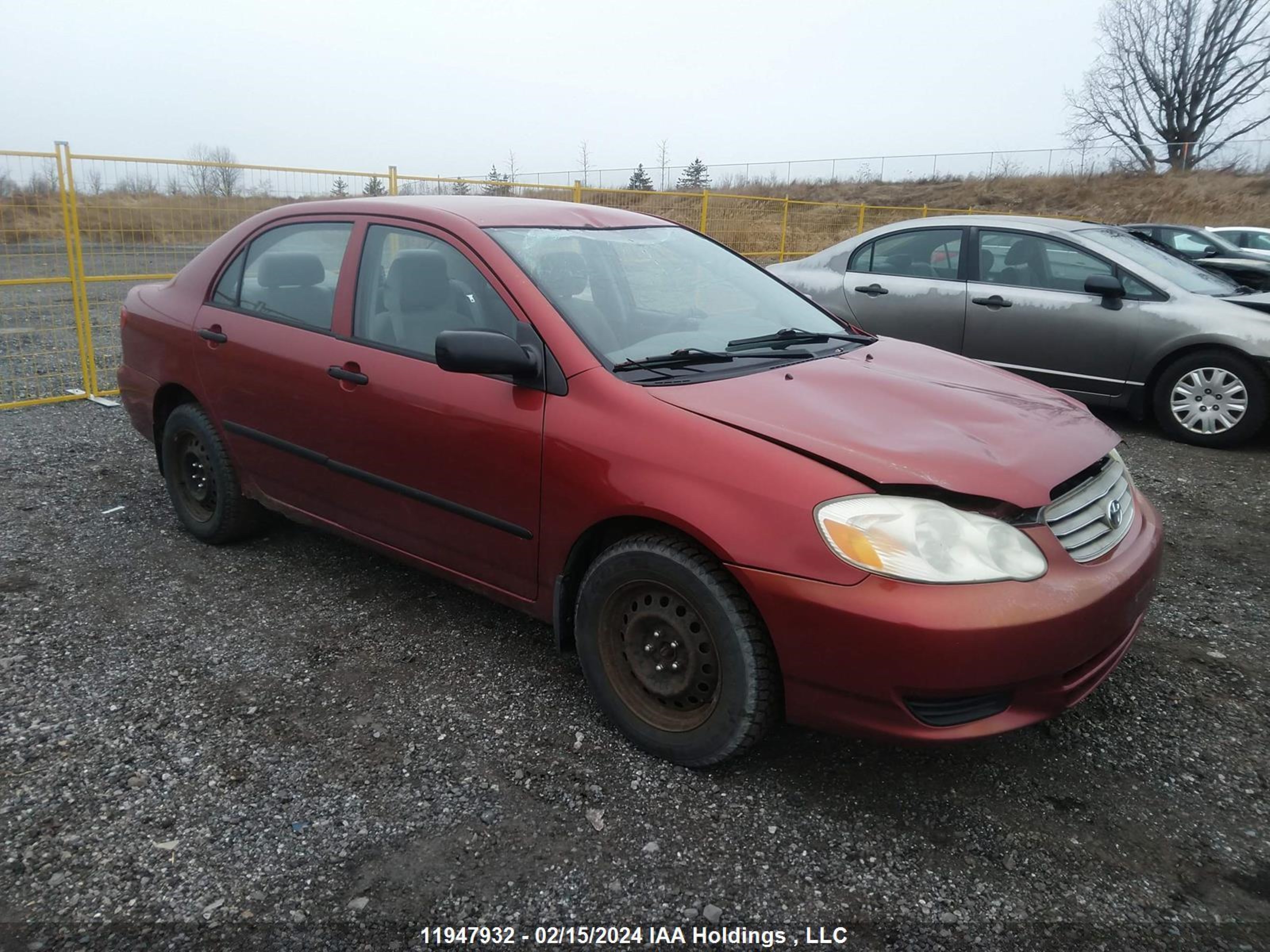 TOYOTA COROLLA 2003 2t1br32e63c744706