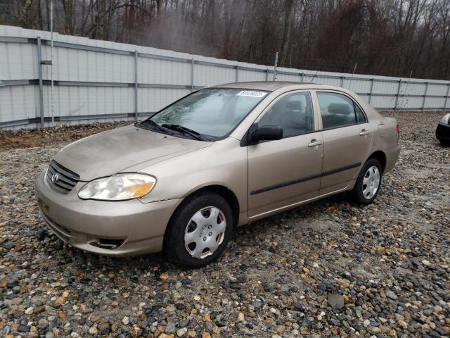 TOYOTA COROLLA 2004 2t1br32e64c190410