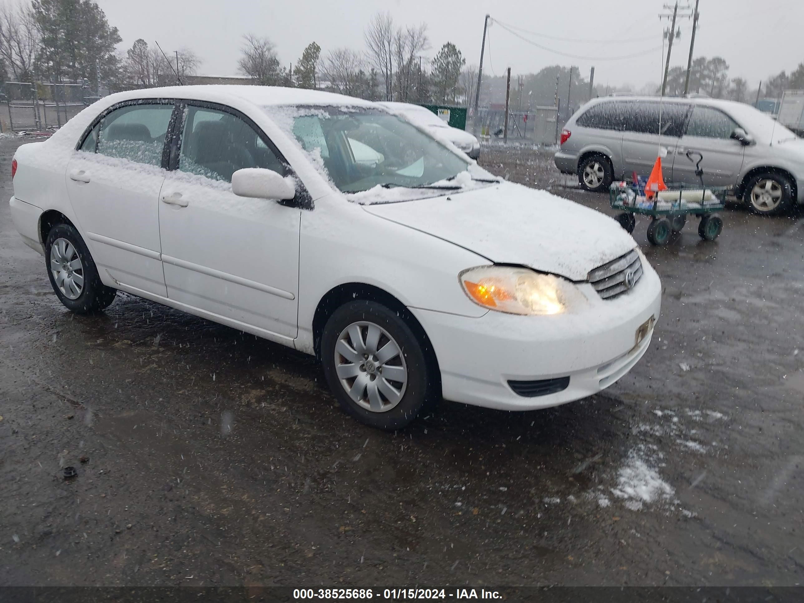 TOYOTA COROLLA 2004 2t1br32e64c276851