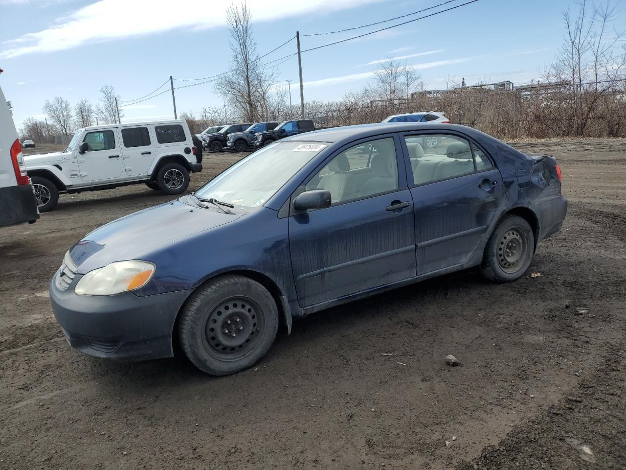 TOYOTA COROLLA 2004 2t1br32e64c832401