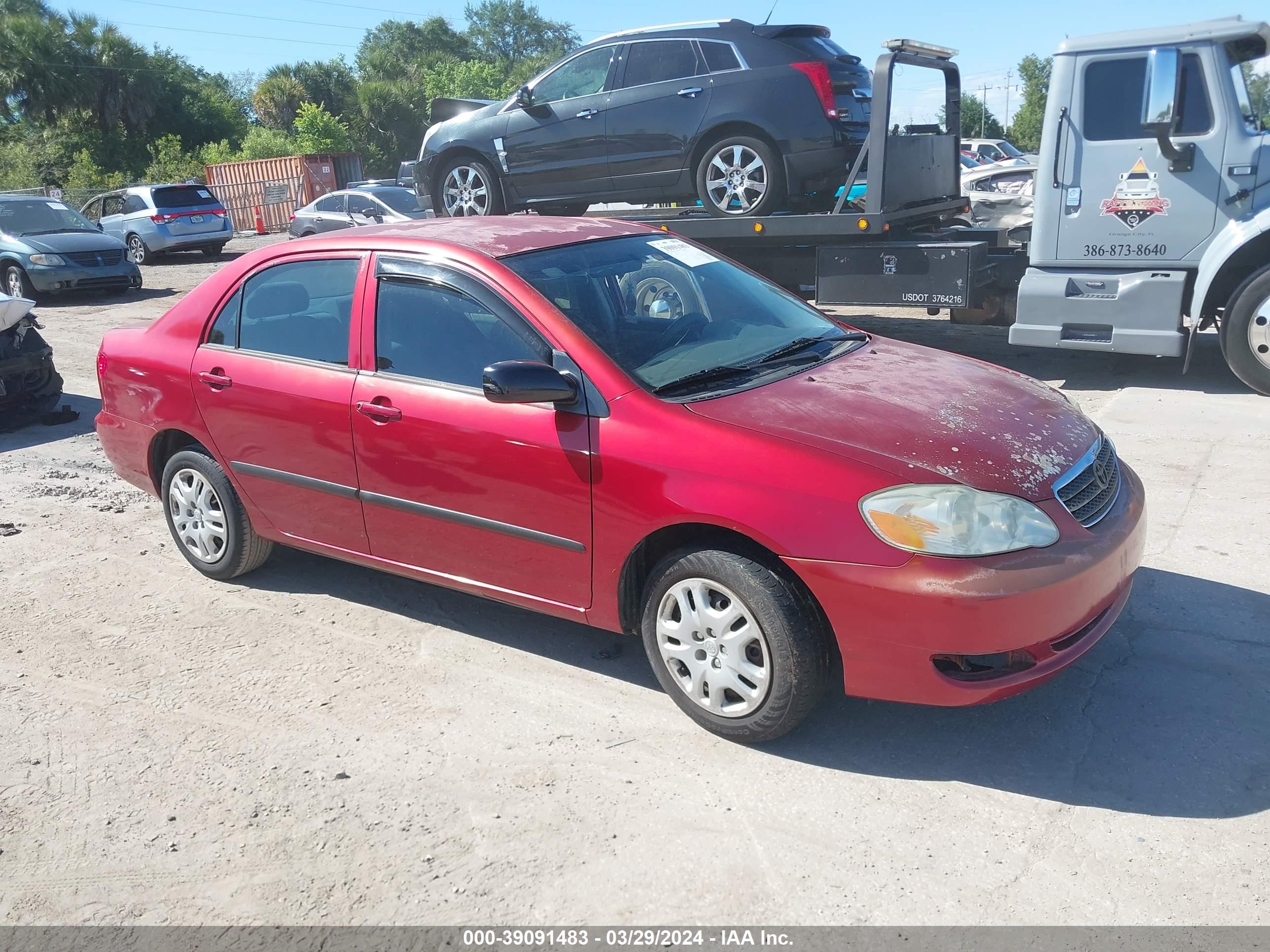 TOYOTA COROLLA 2005 2t1br32e65c374537