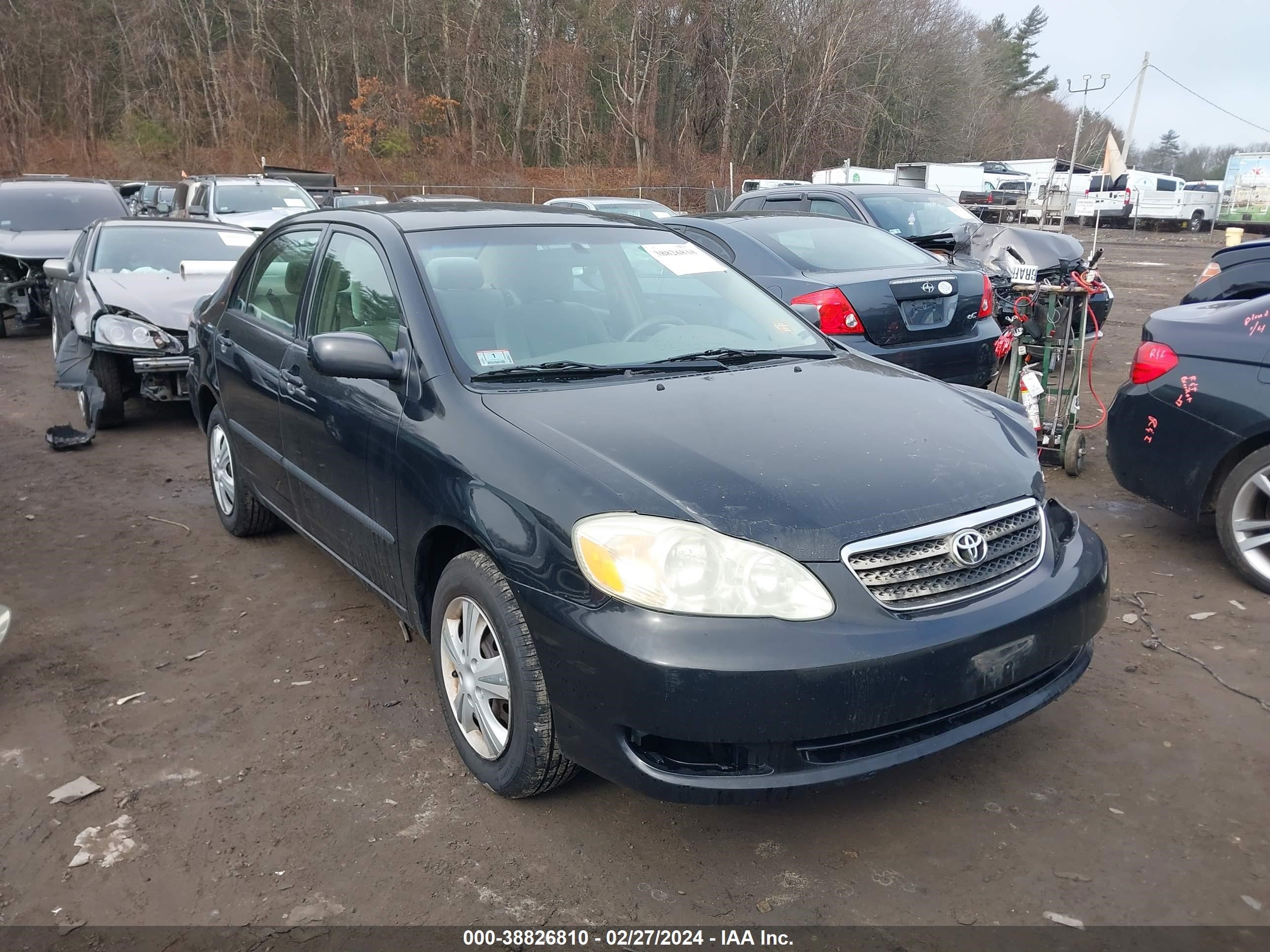 TOYOTA COROLLA 2005 2t1br32e65c472399