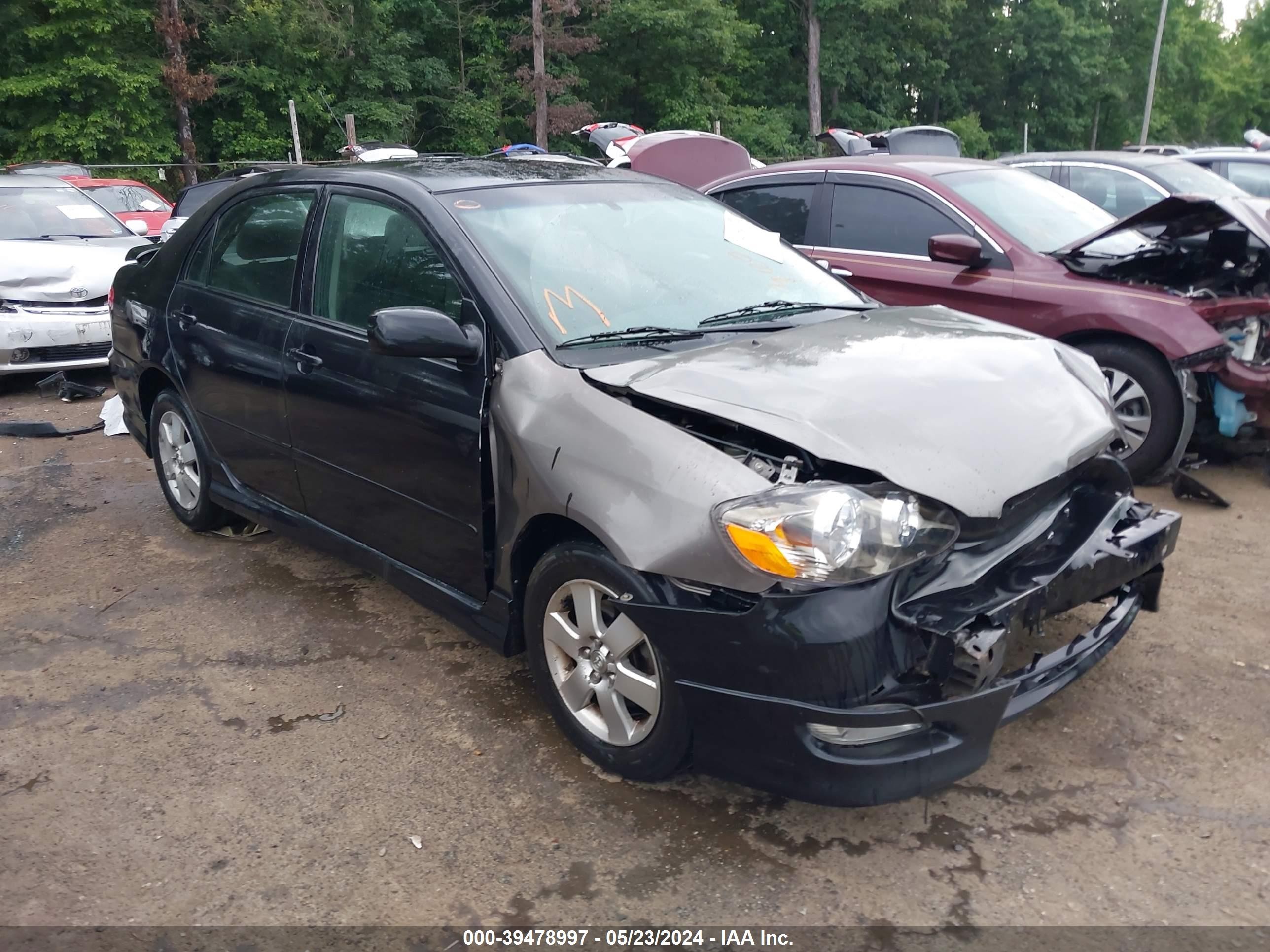 TOYOTA COROLLA 2005 2t1br32e65c494144