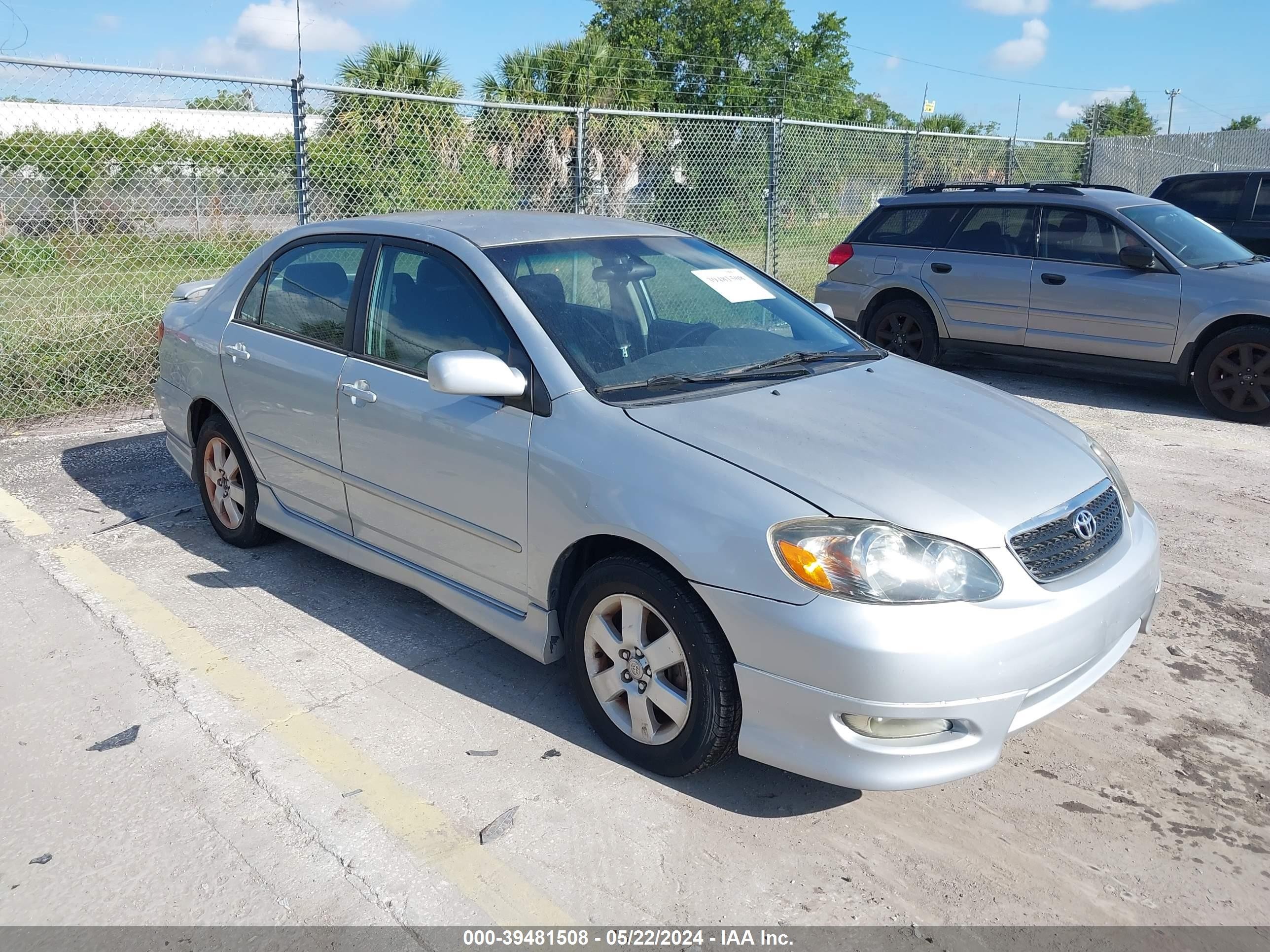 TOYOTA COROLLA 2005 2t1br32e65c558098