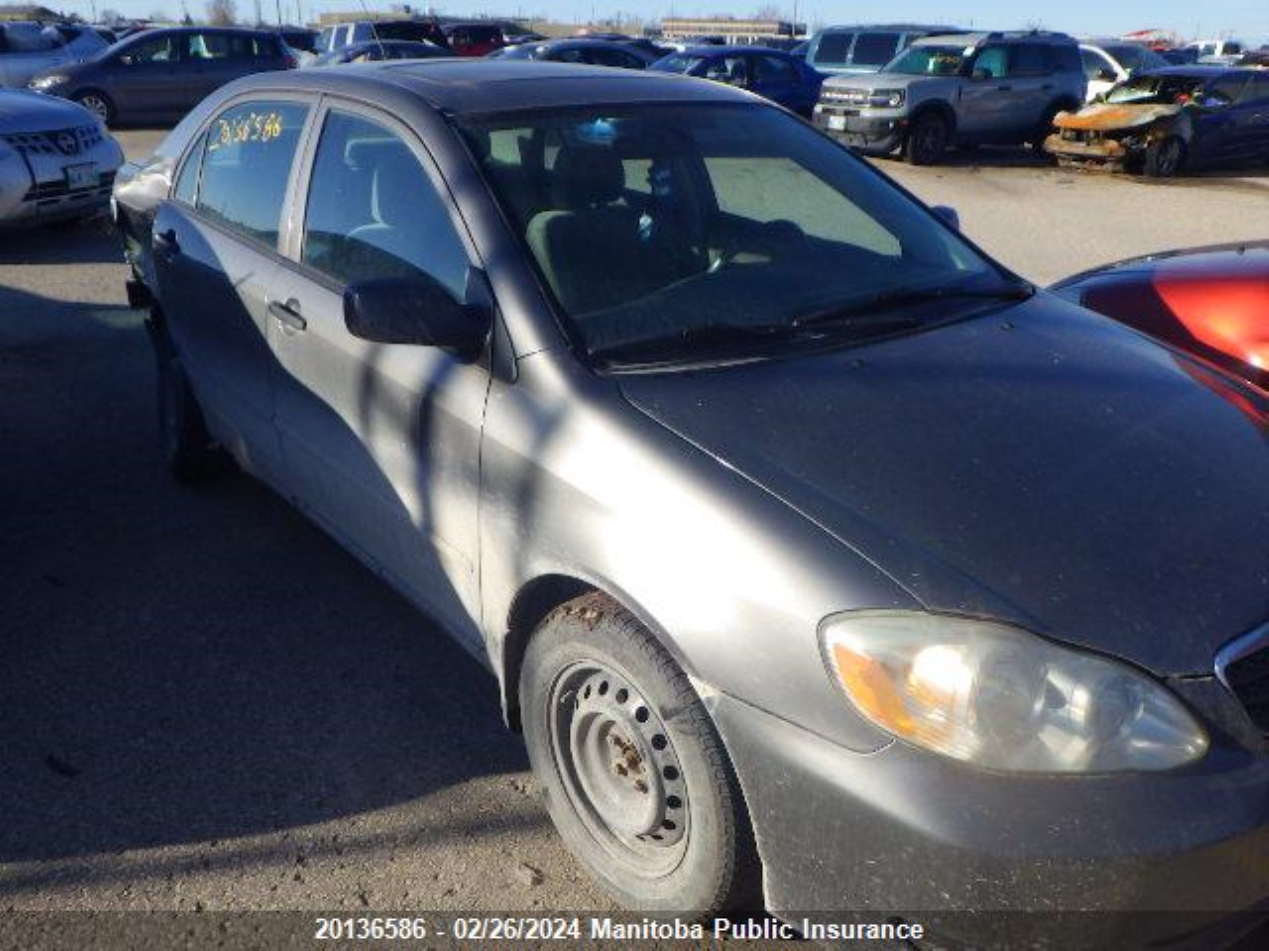 TOYOTA COROLLA 2005 2t1br32e65c918387