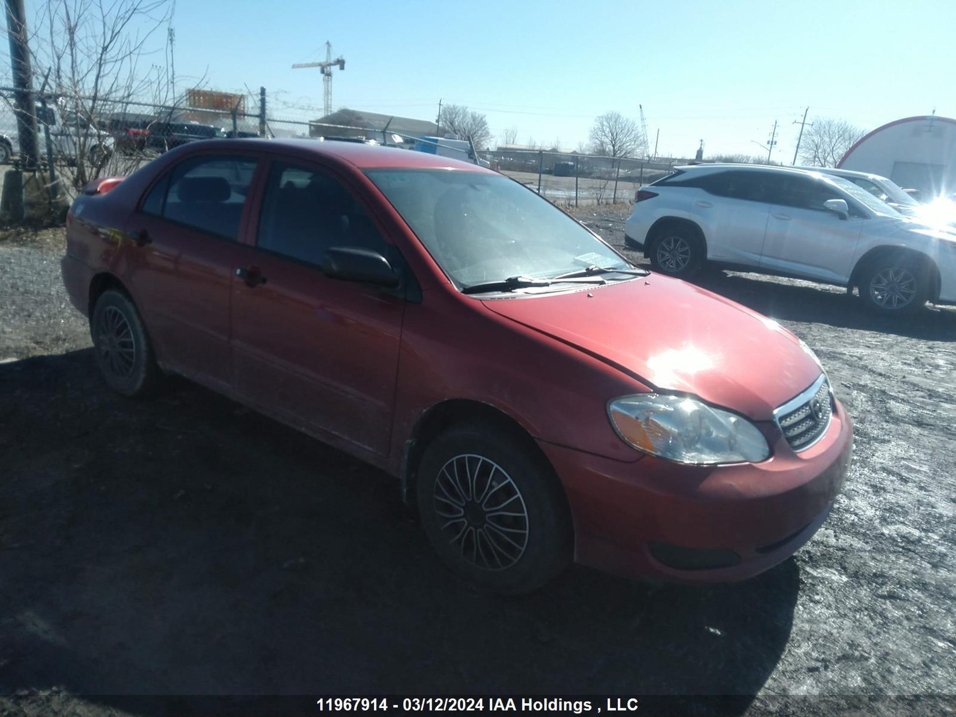 TOYOTA COROLLA 2007 2t1br32e67c777131