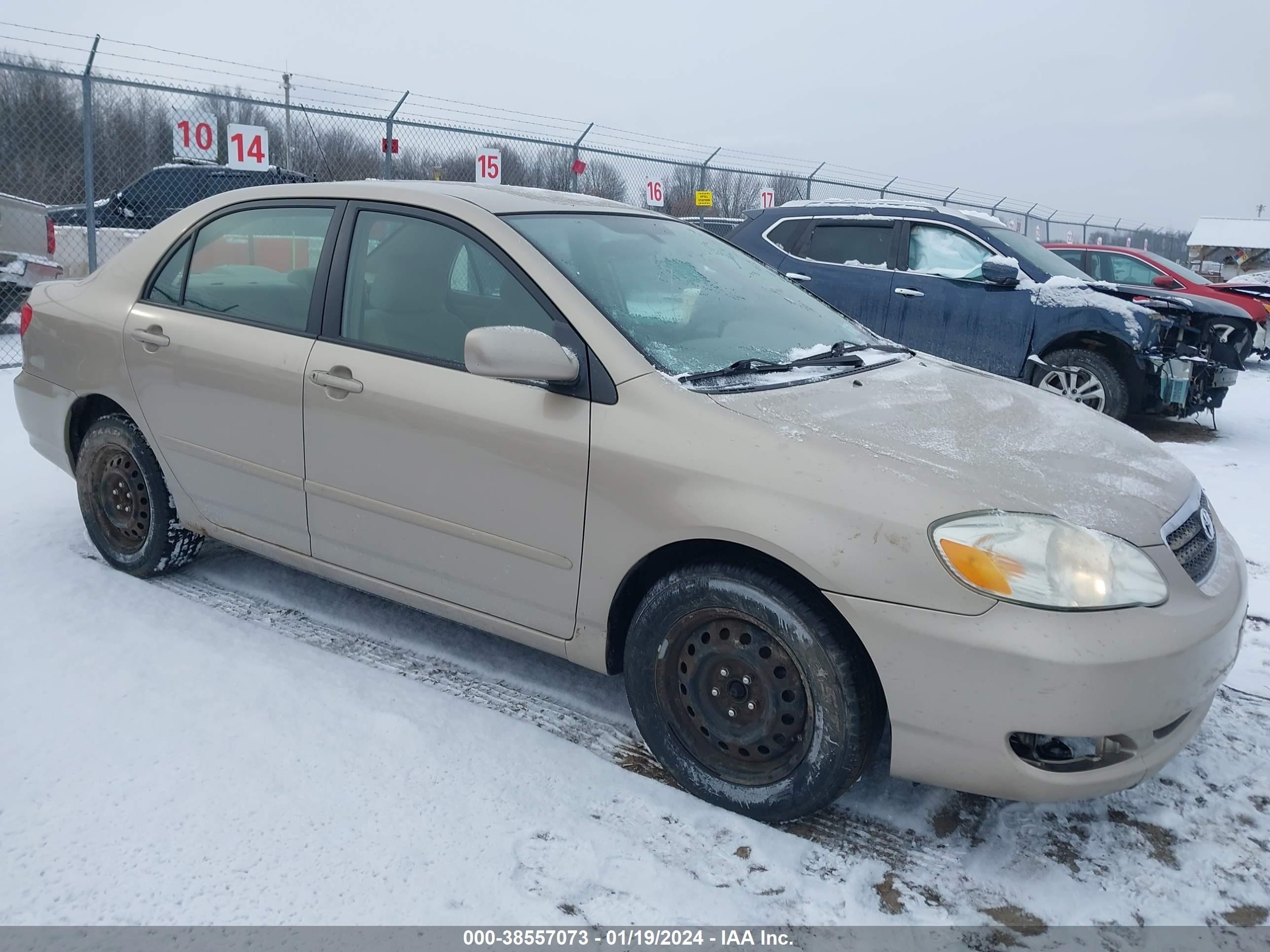 TOYOTA COROLLA 2008 2t1br32e68c855943