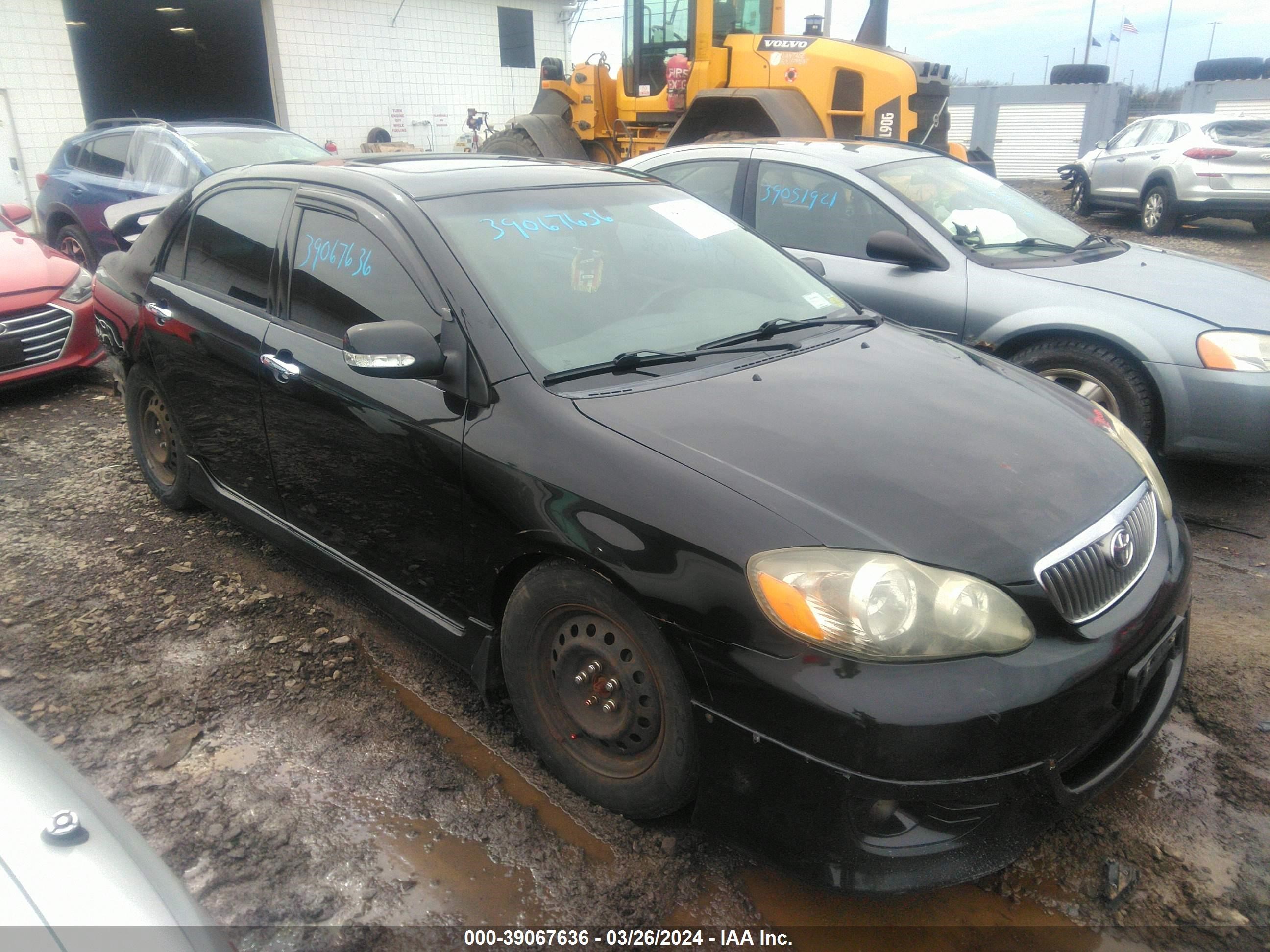 TOYOTA COROLLA 2003 2t1br32e73c072168