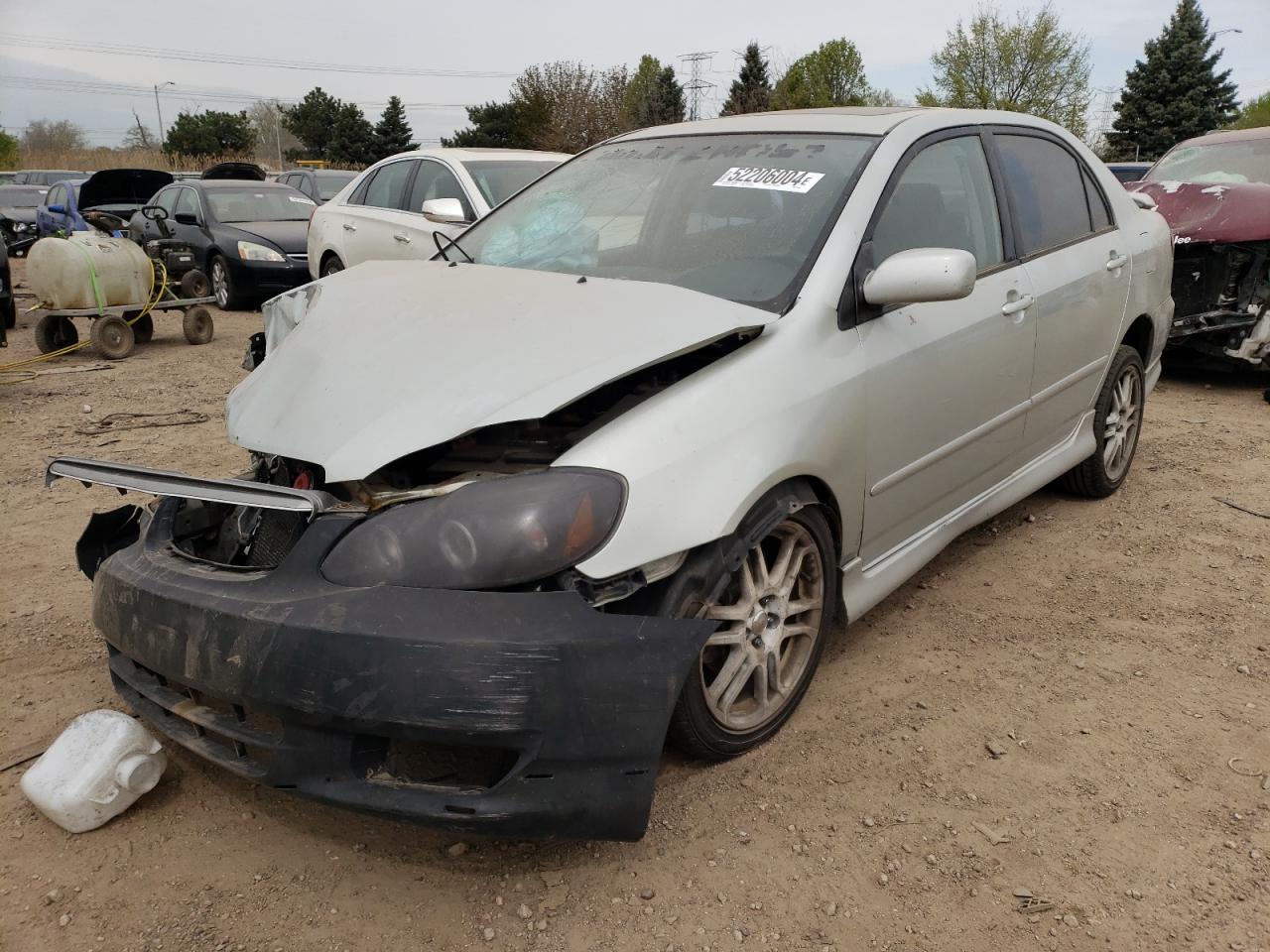 TOYOTA COROLLA 2003 2t1br32e73c097958