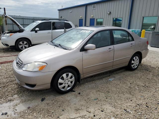 TOYOTA COROLLA 2003 2t1br32e73c139528