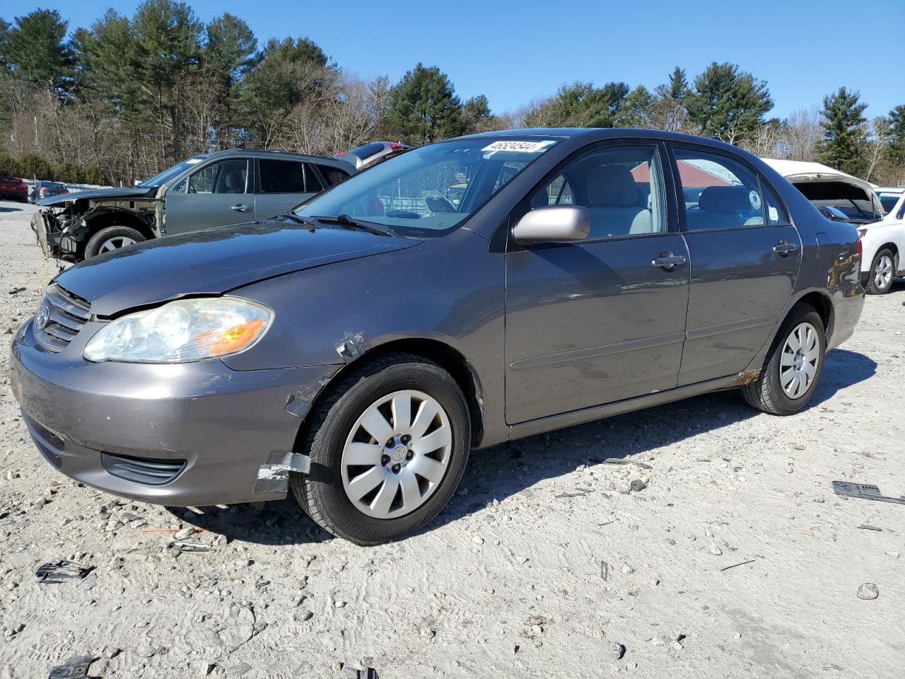 TOYOTA COROLLA 2004 2t1br32e74c180274