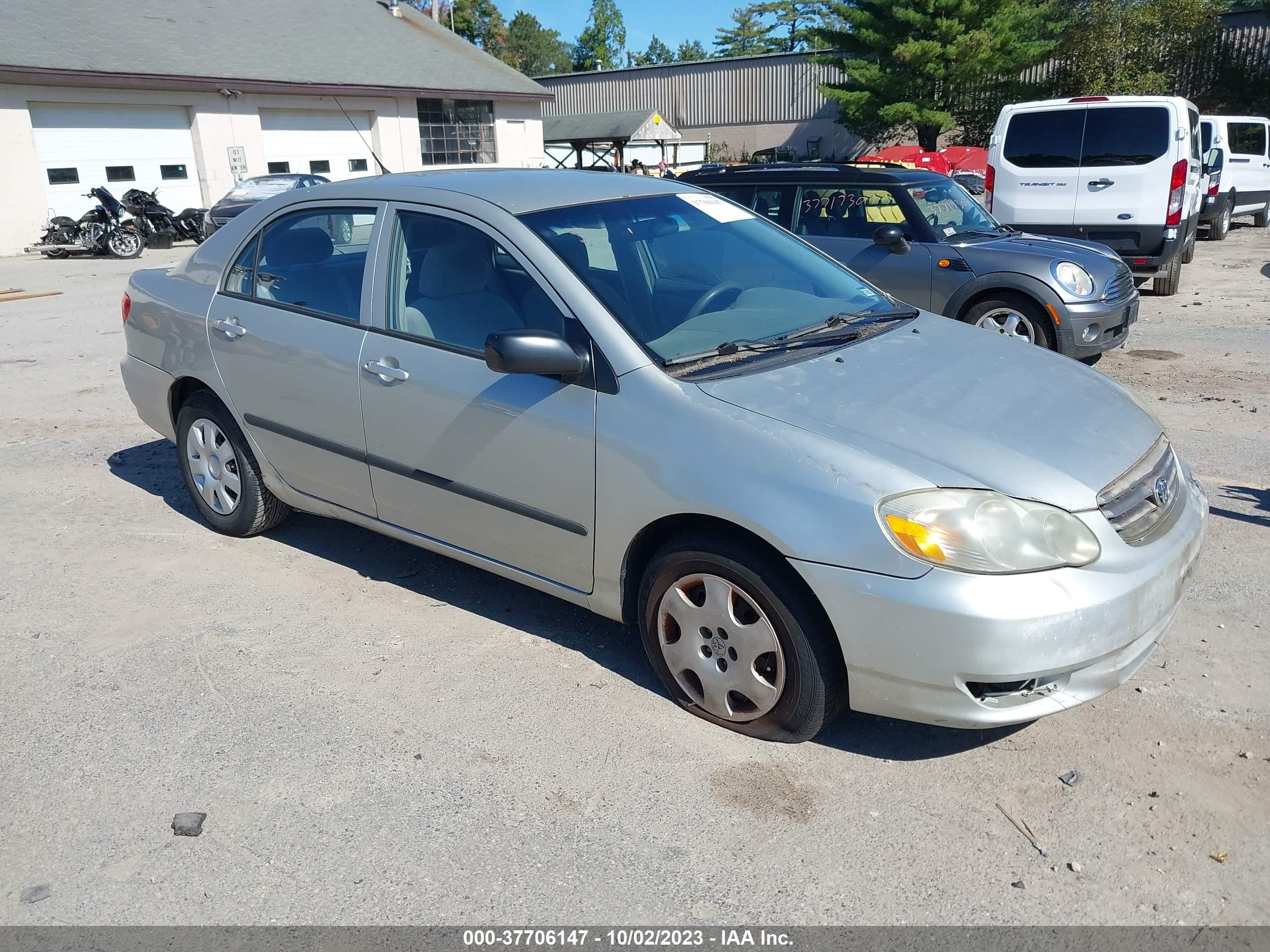 TOYOTA COROLLA 2004 2t1br32e74c194188