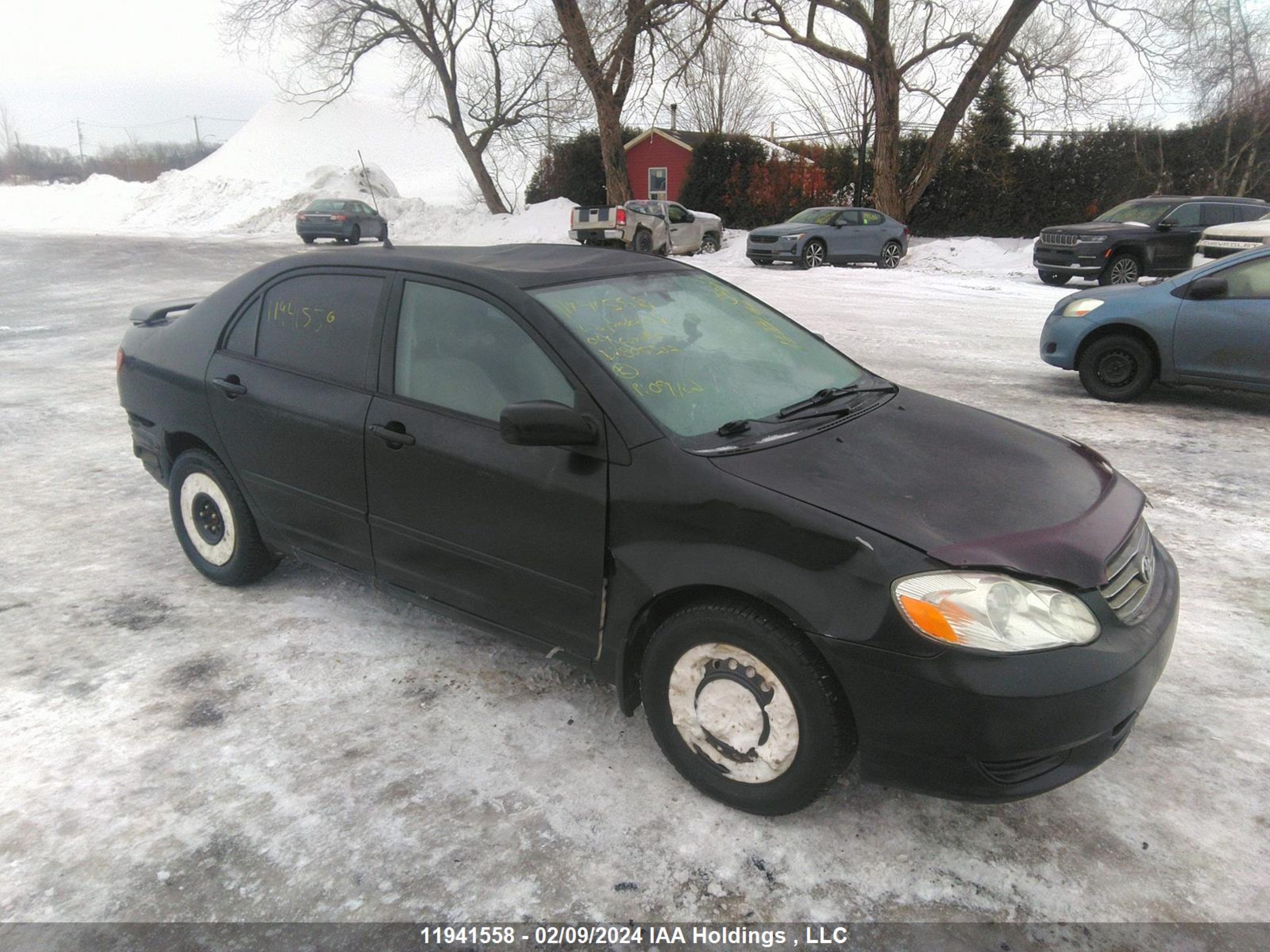 TOYOTA COROLLA 2004 2t1br32e74c805322