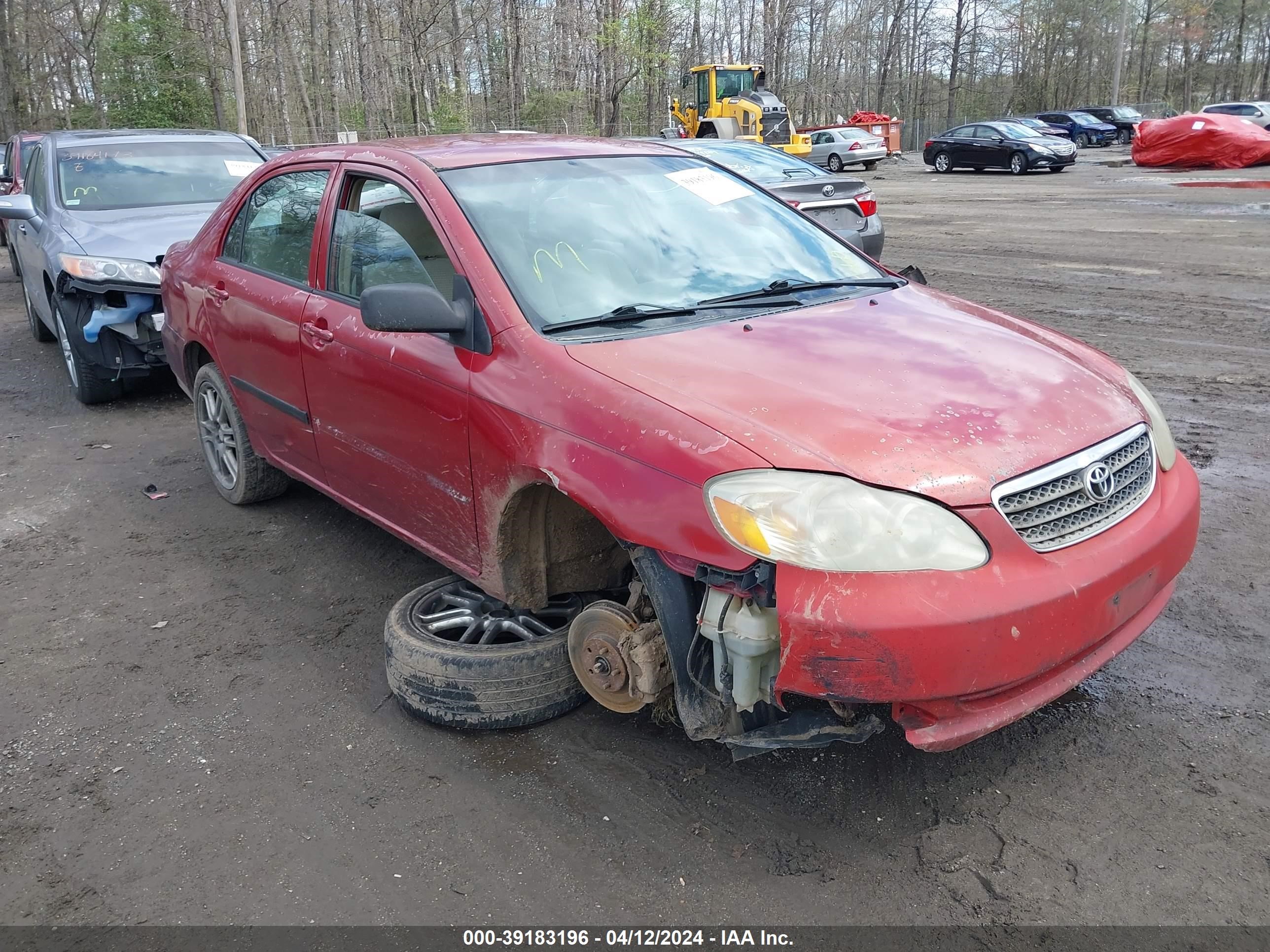 TOYOTA COROLLA 2005 2t1br32e75c441548