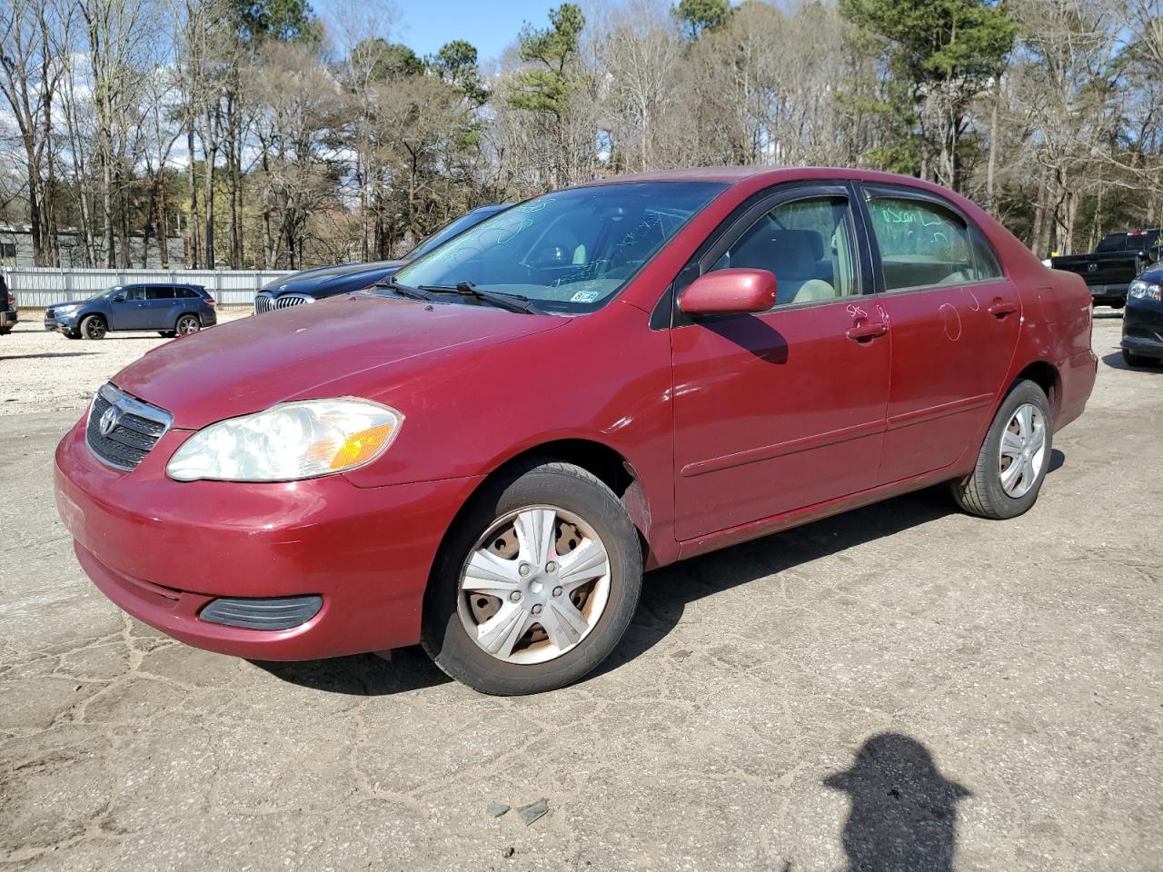 TOYOTA COROLLA 2005 2t1br32e75c457460