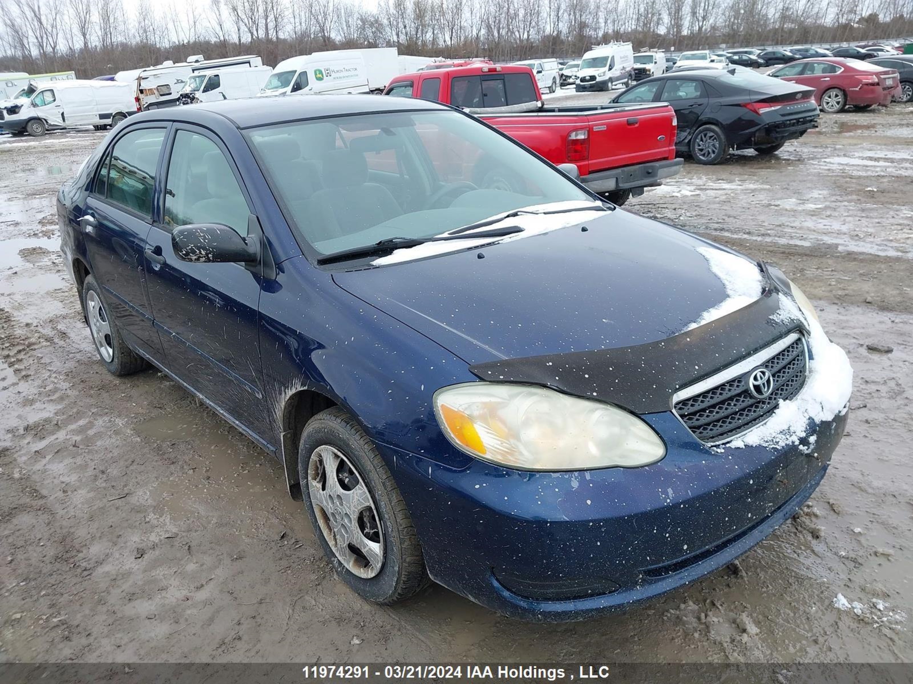 TOYOTA COROLLA 2005 2t1br32e75c893595