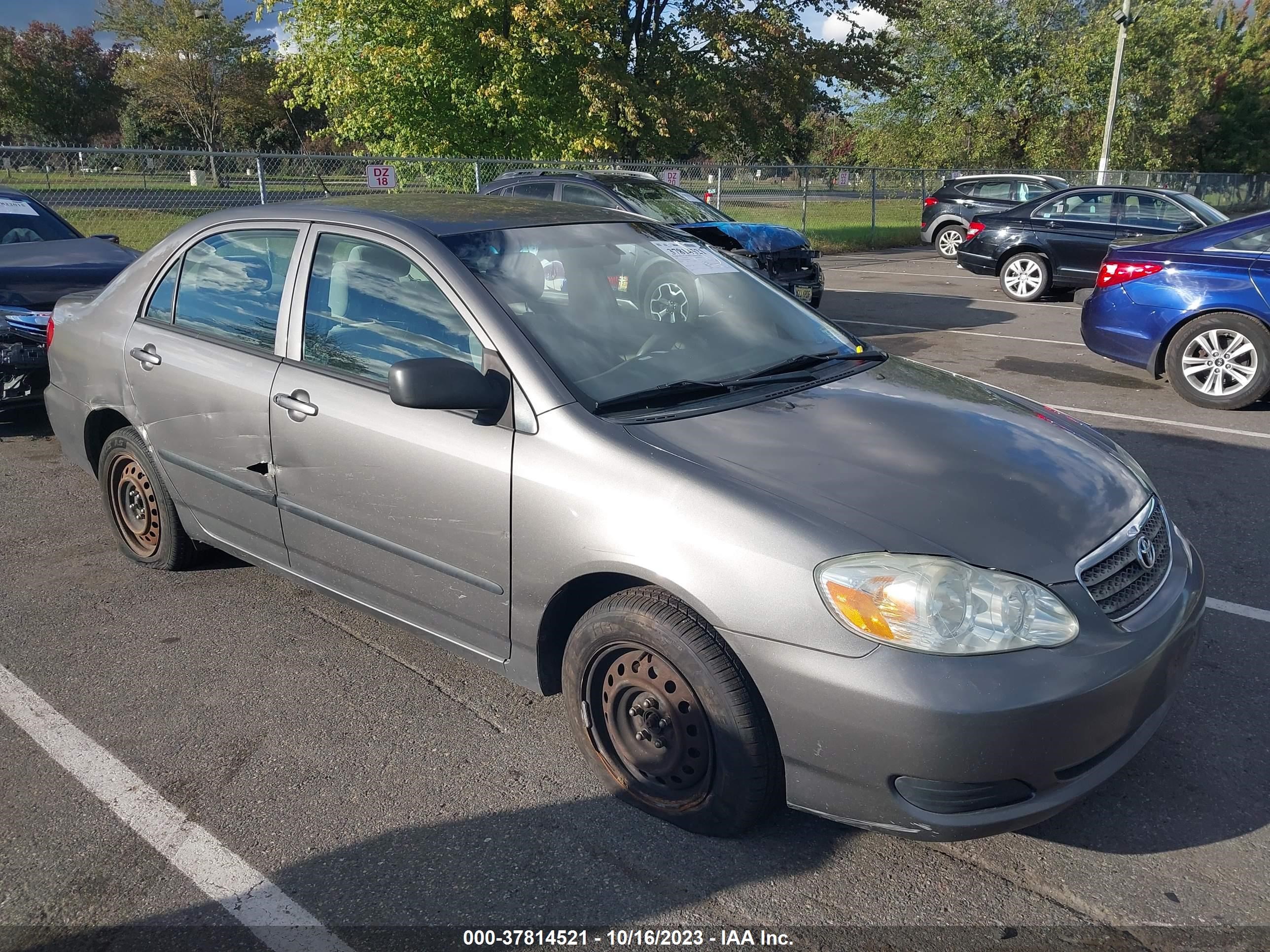 TOYOTA COROLLA 2006 2t1br32e76c613630