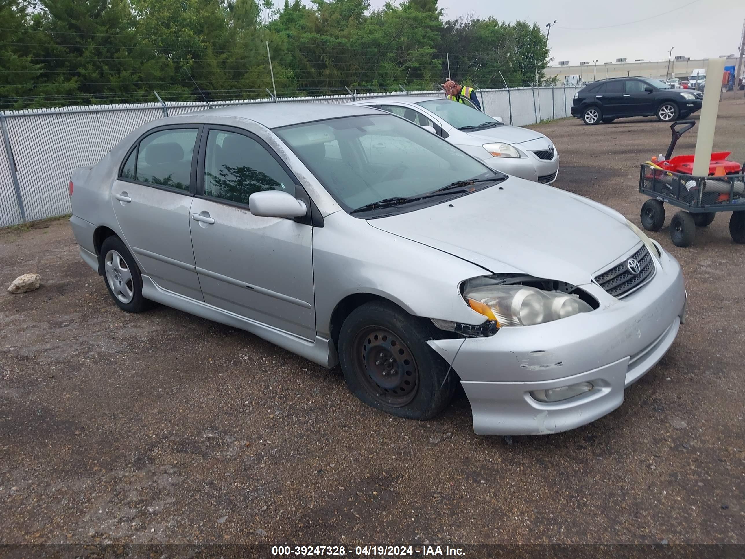 TOYOTA COROLLA 2006 2t1br32e76c665467