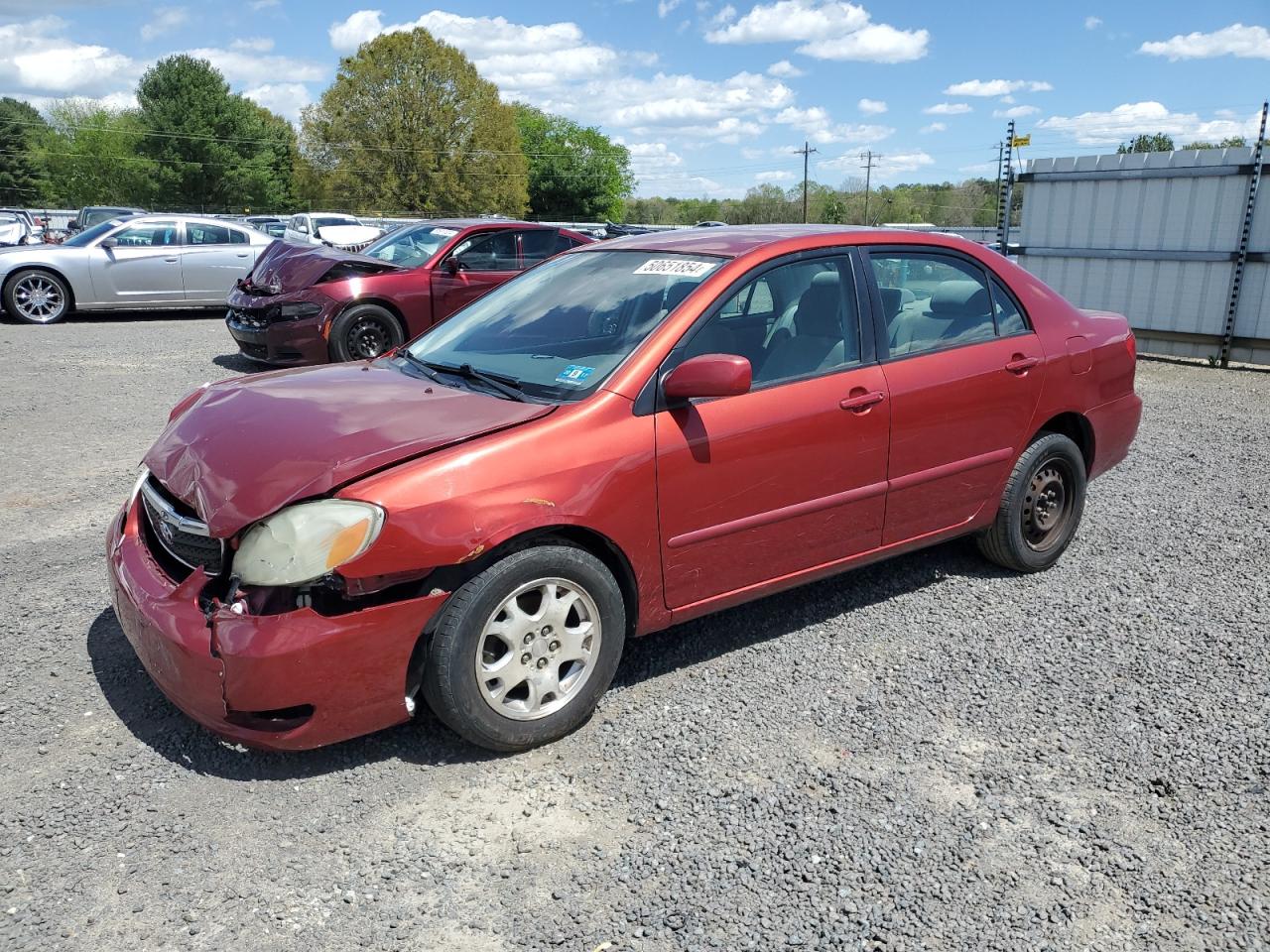 TOYOTA COROLLA 2006 2t1br32e76c686934