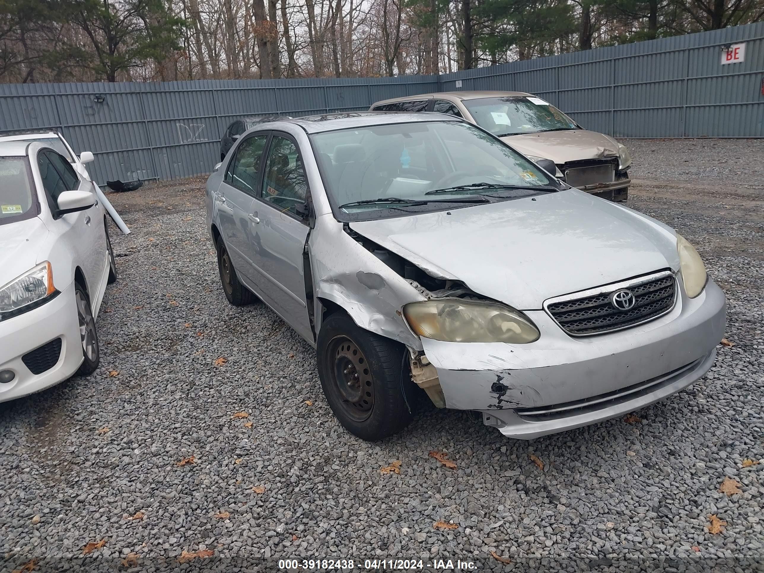 TOYOTA COROLLA 2007 2t1br32e77c783763