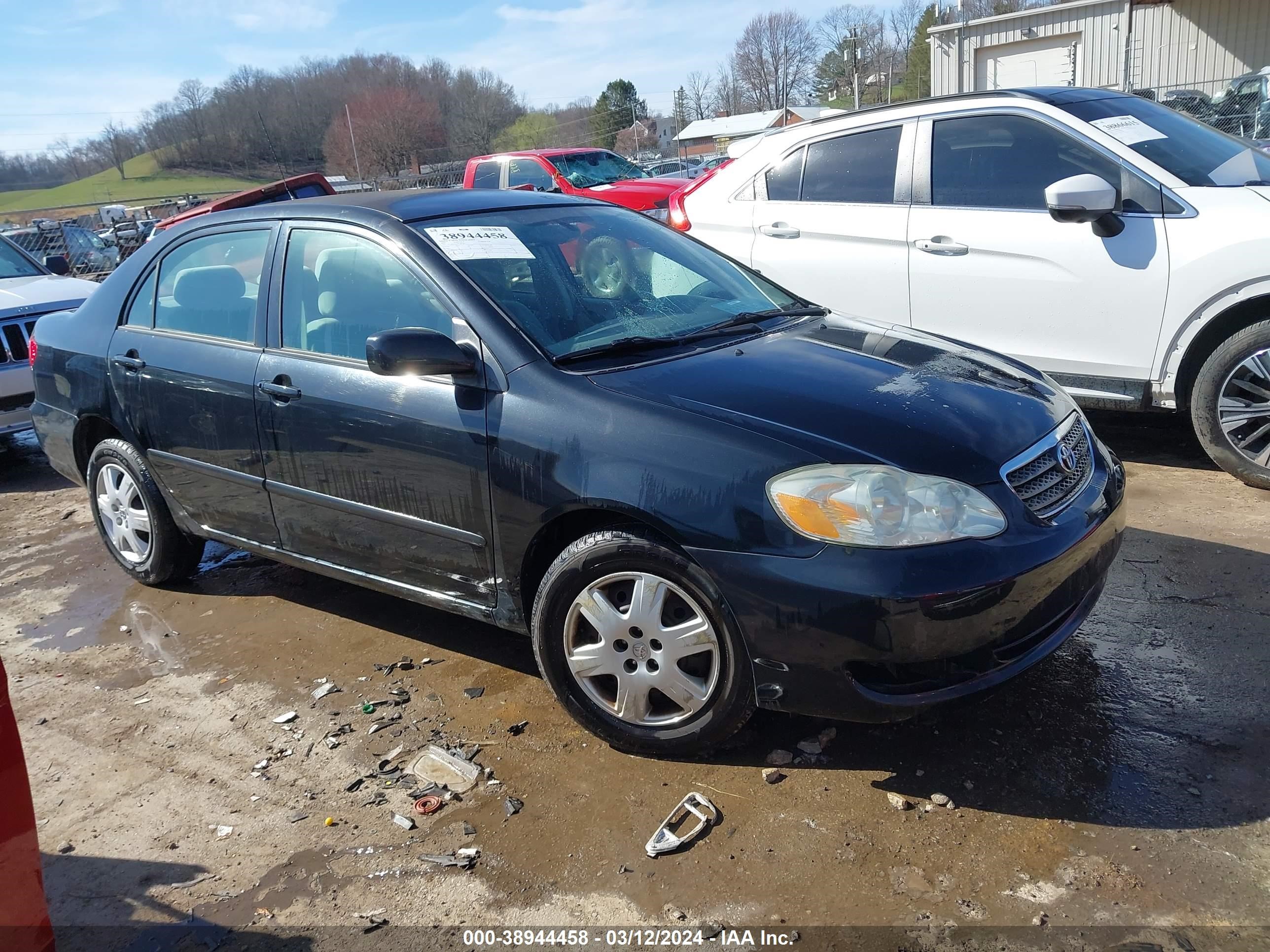 TOYOTA COROLLA 2007 2t1br32e77c785643