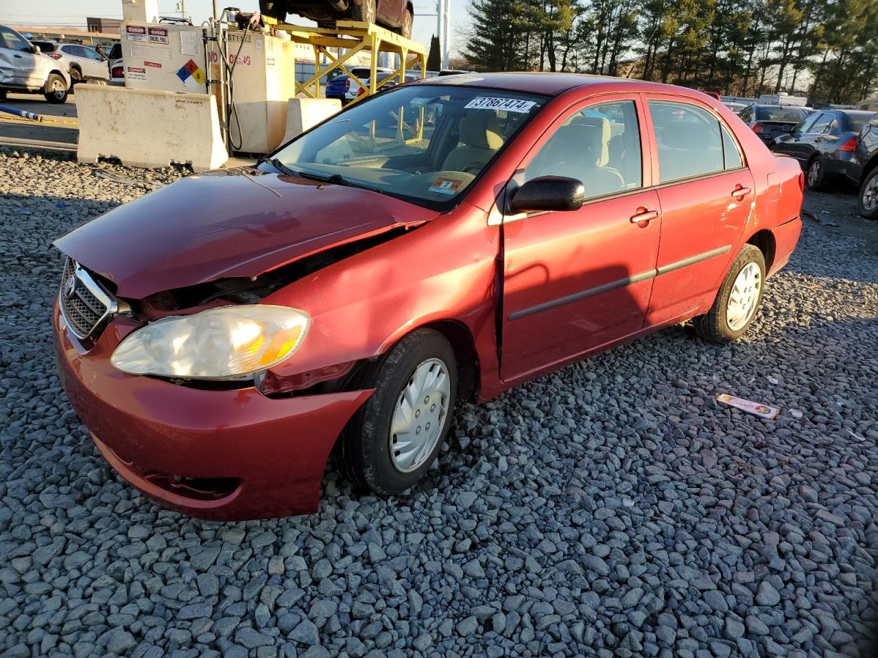 TOYOTA COROLLA 2007 2t1br32e77c834078