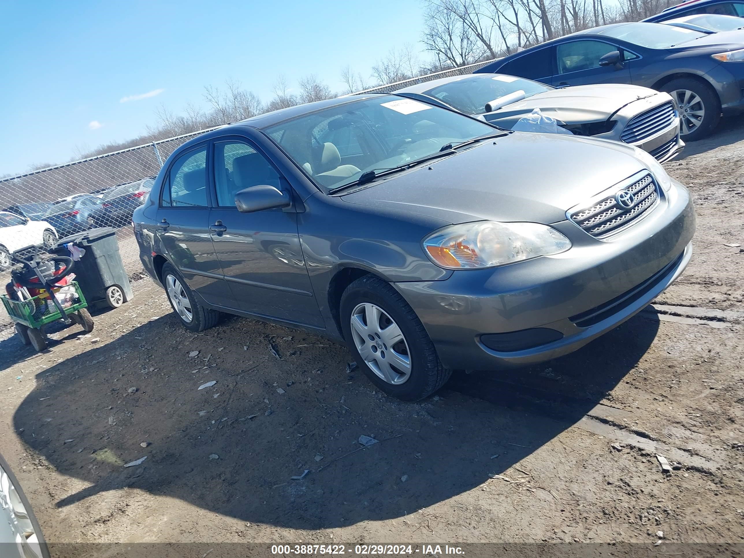 TOYOTA COROLLA 2008 2t1br32e78c900646