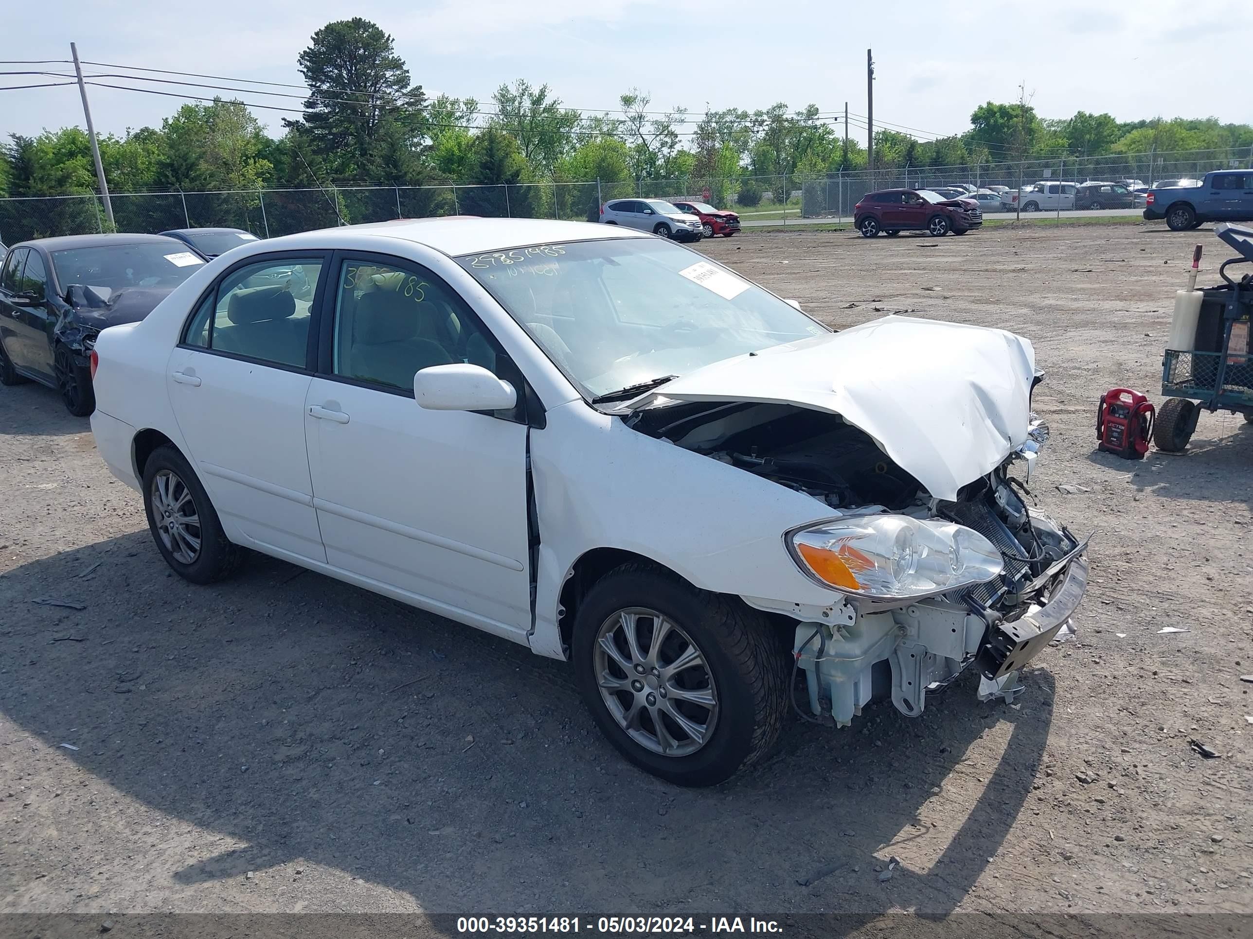 TOYOTA COROLLA 2008 2t1br32e78c929662